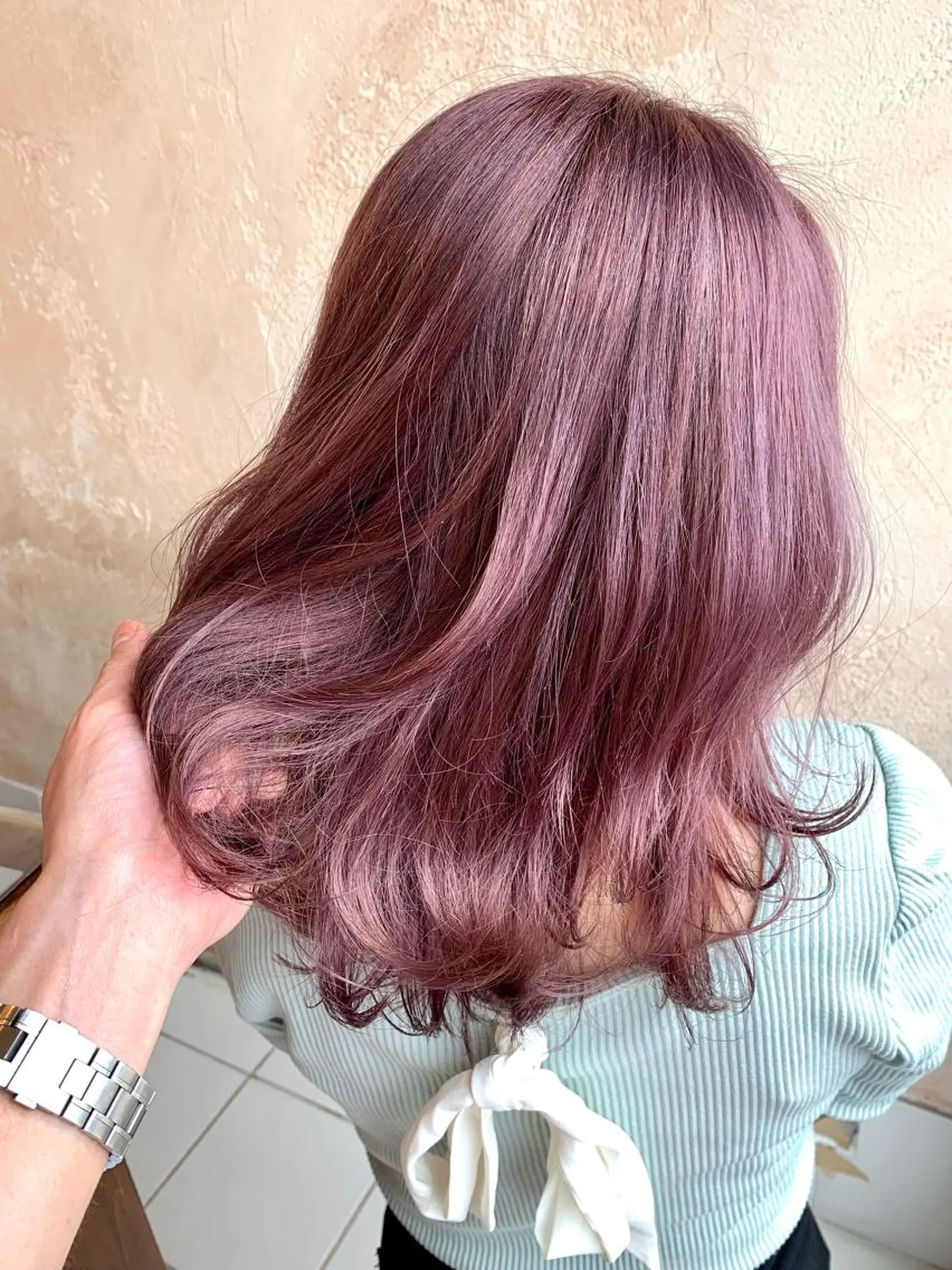 セミロング カラー 水戸内原🐜 メンズ郡司裕紀のヘアスタイル