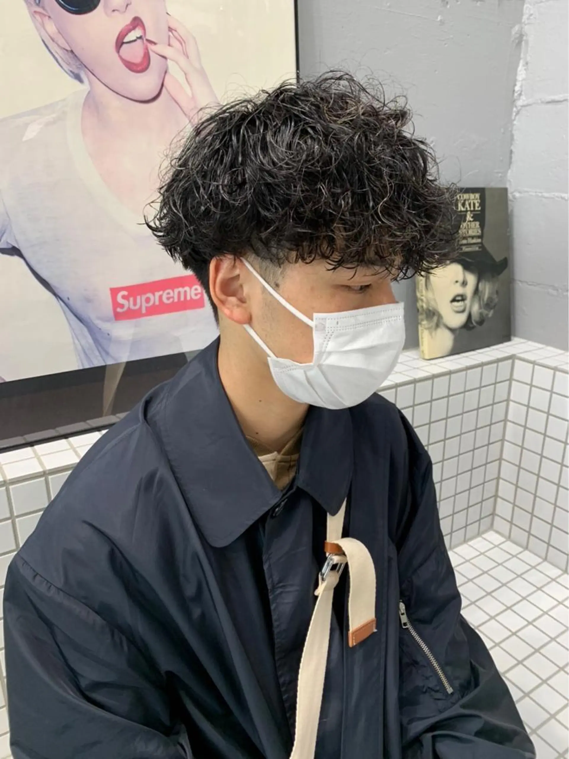 パーマ メンズ 新宿【メンズパーマ】 塩澤太一のヘアスタイル