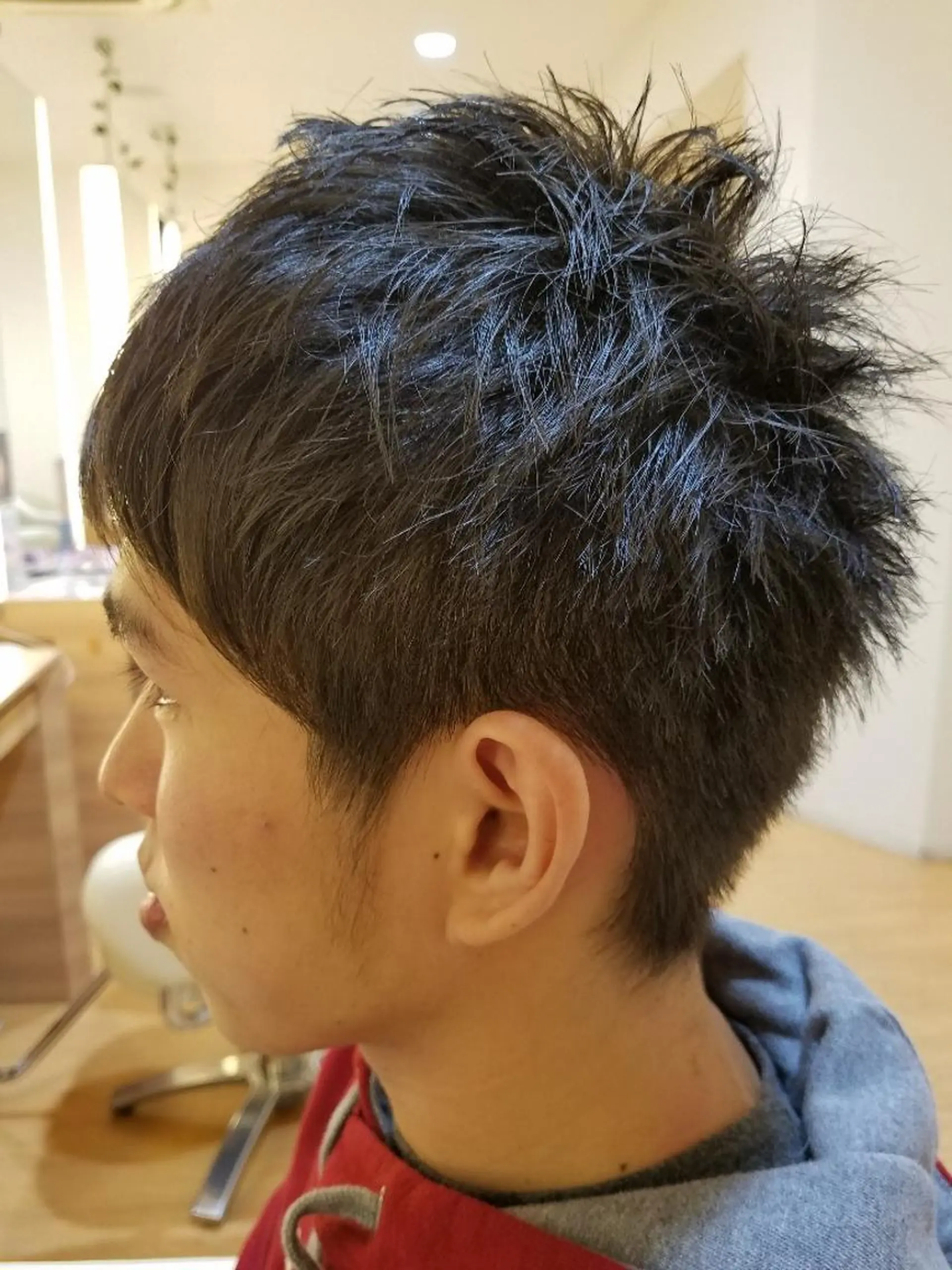 ショート メンズ メンズショート ショートヘア 髪質改善/ハイライト 小林秀樹のヘアスタイル