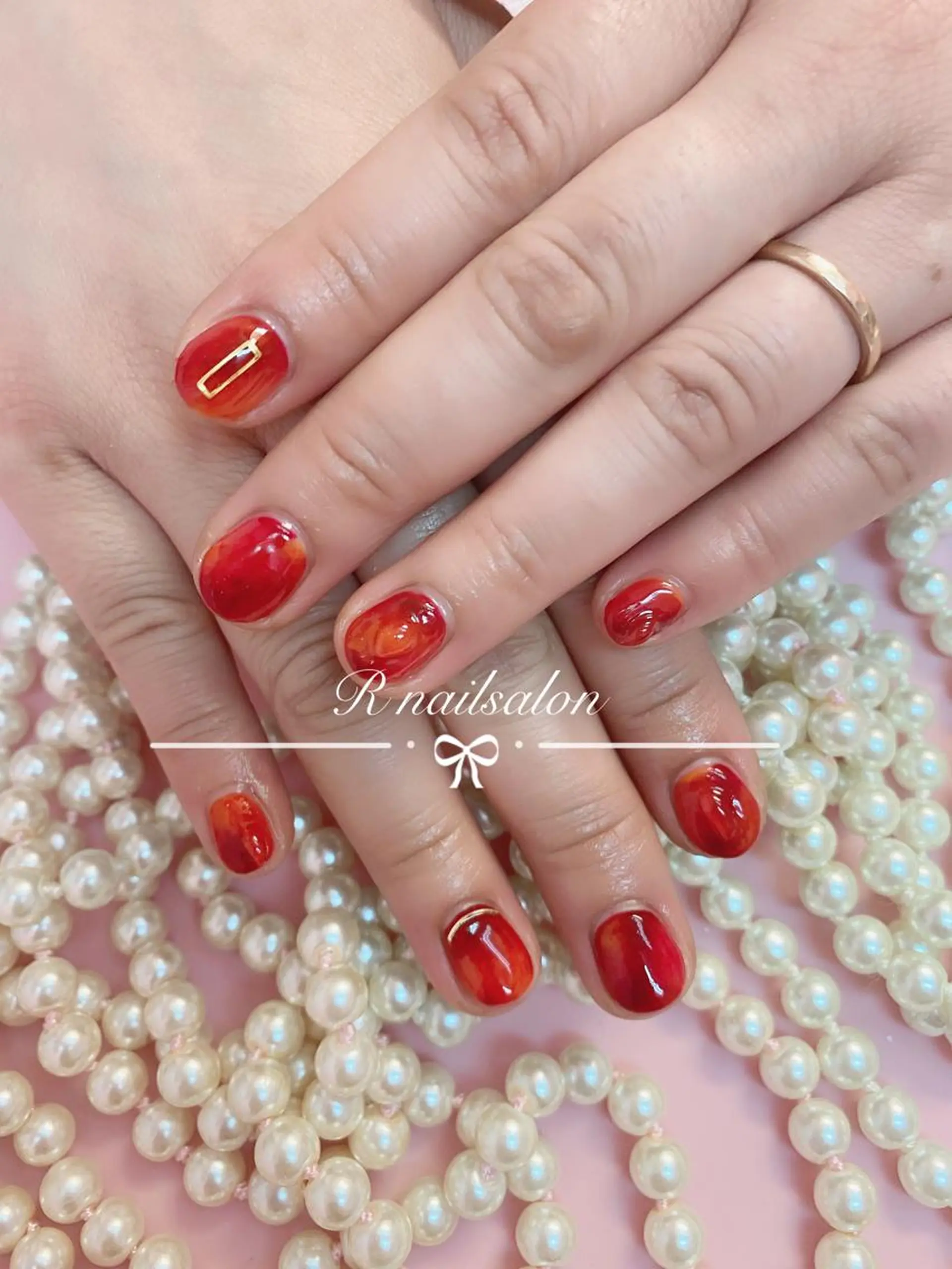 ショート R NAILSALONのネイルデザイン