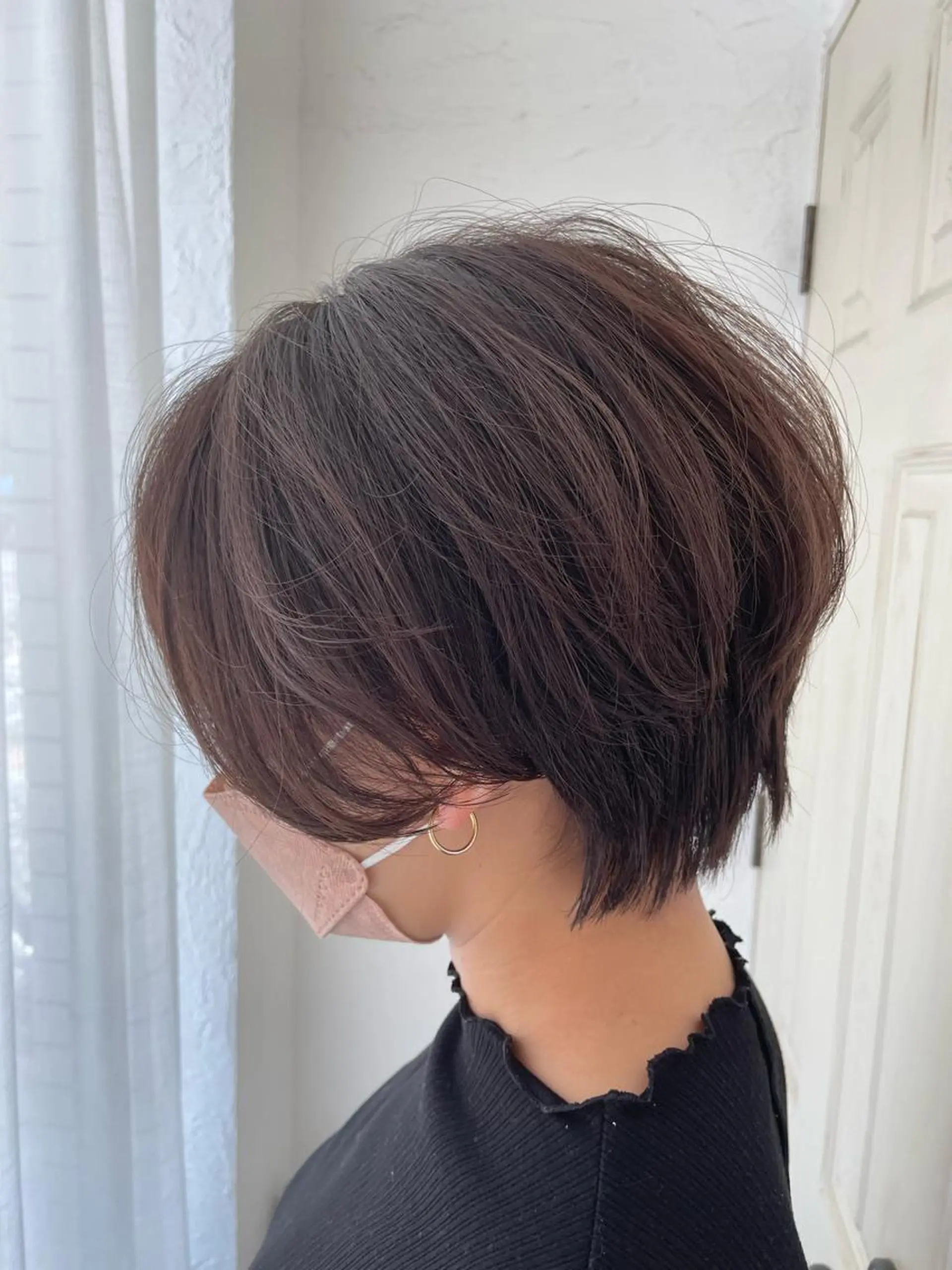 ショート カラー カット ヘアカラー fio マナミのヘアスタイル
