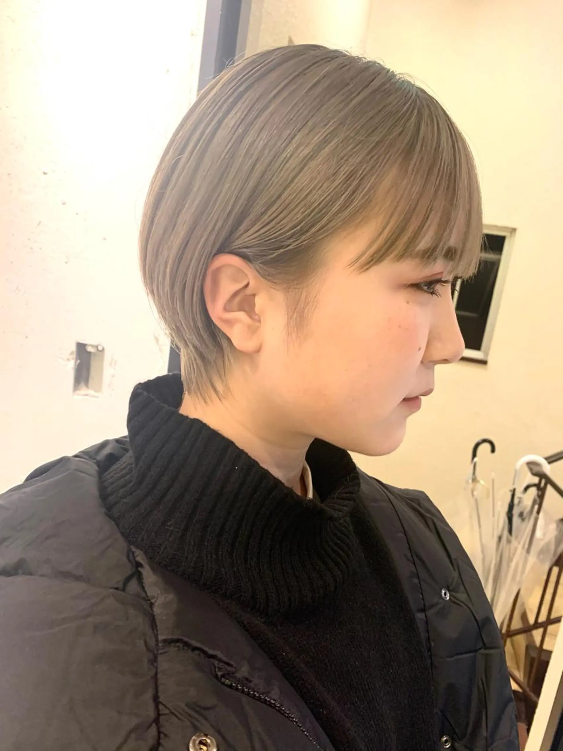 ショート カラー ショートヘア Fuuu《フゥ》所属・シノザキ シンゴのヘアスタイル