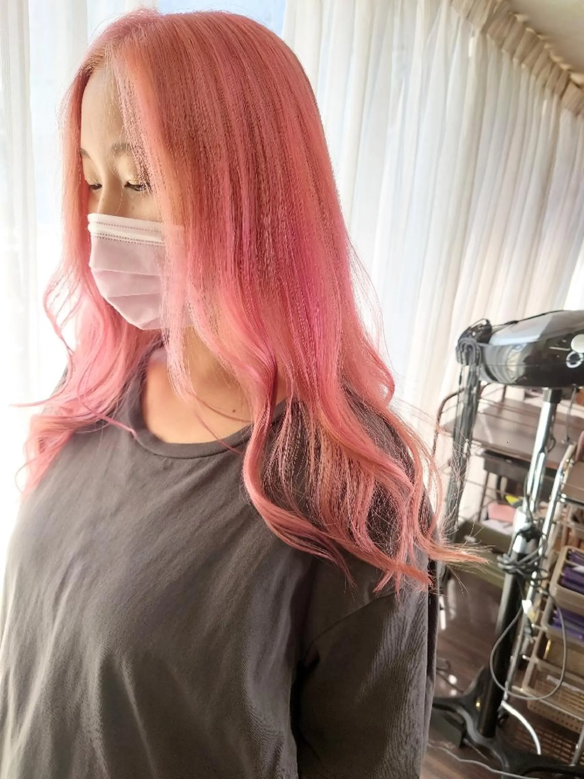 カラー ロング ヘアカラー トリートメント 艶髪✨ブリーチ職人 井手正康のヘアスタイル