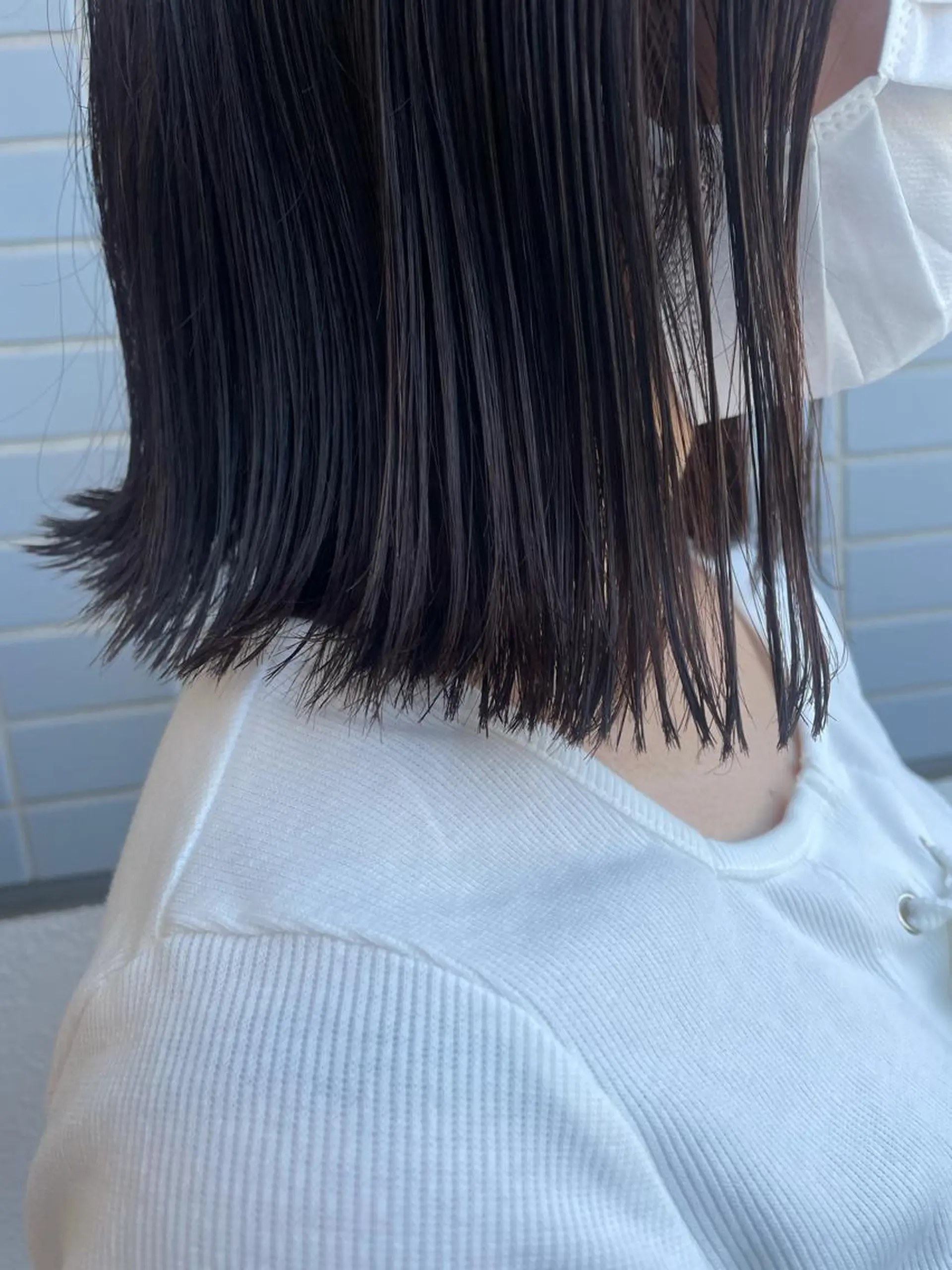 ショート ボブ/インナーカラー /眉毛/Miyuのヘアスタイル