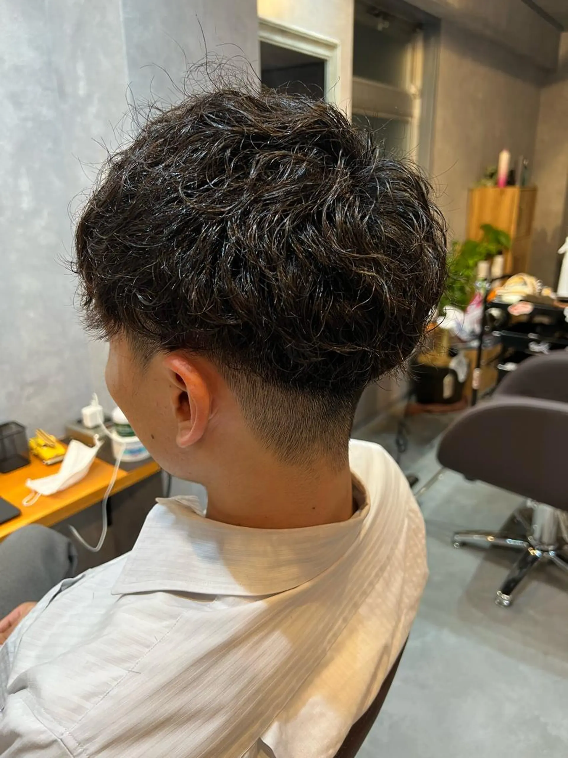 メンズ カット パーマ 🍀艶髪縮毛矯正/ 風殿　滉太🍀のヘアスタイル