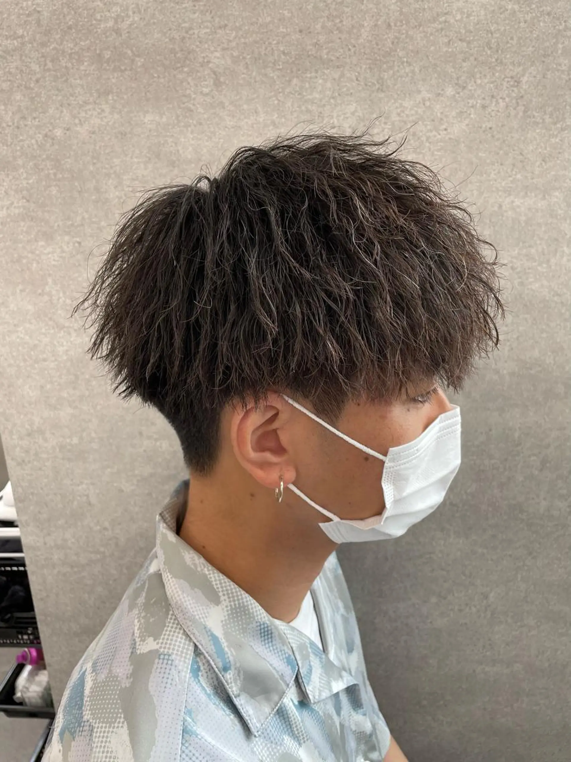 パーマ メンズ カット パーマ トリートメント ヘッドスパ ヘアセット 💎メンズ特化💎 tomokiのヘアスタイル