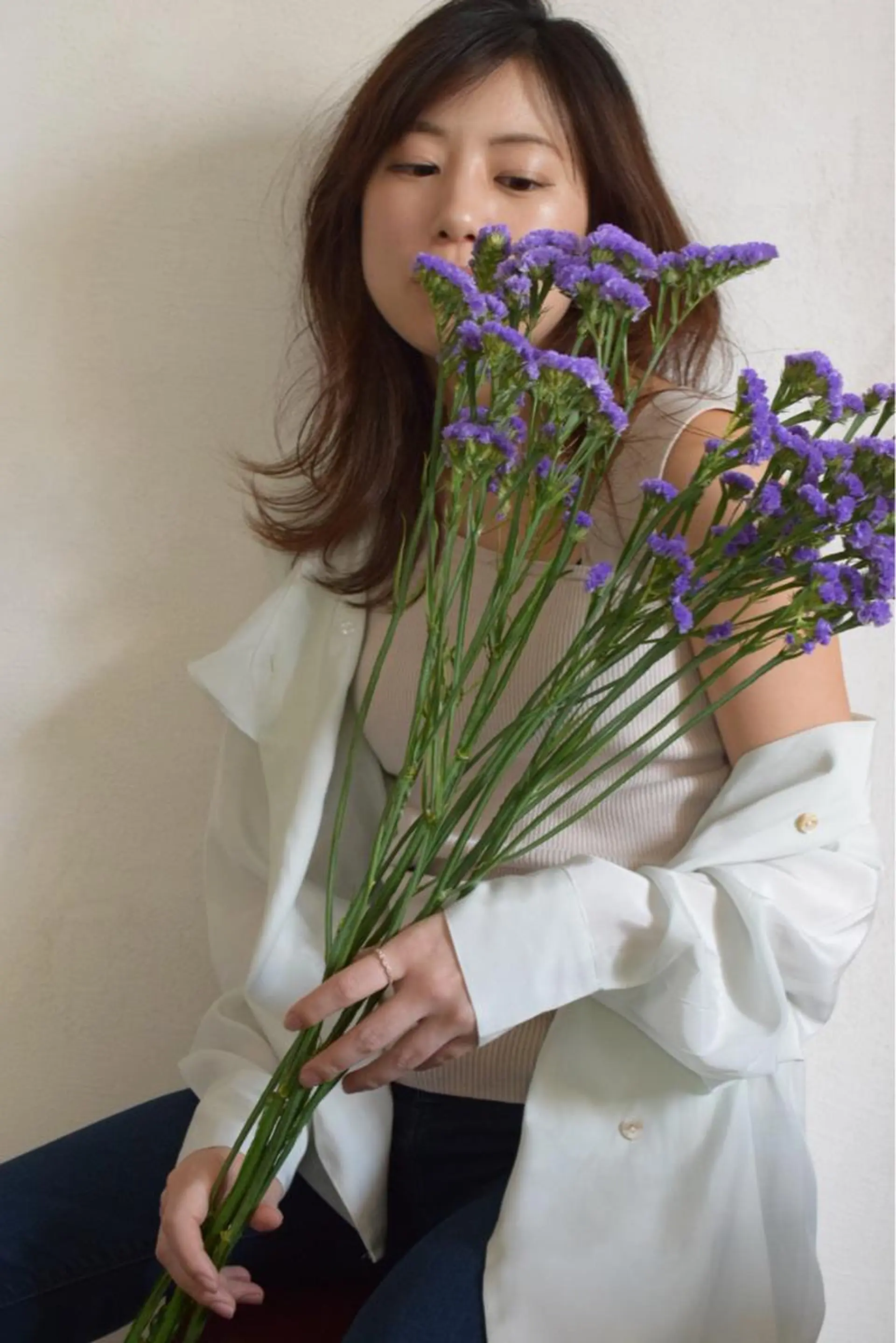 ロング カラー gram岡崎南 KYOKOのヘアスタイル