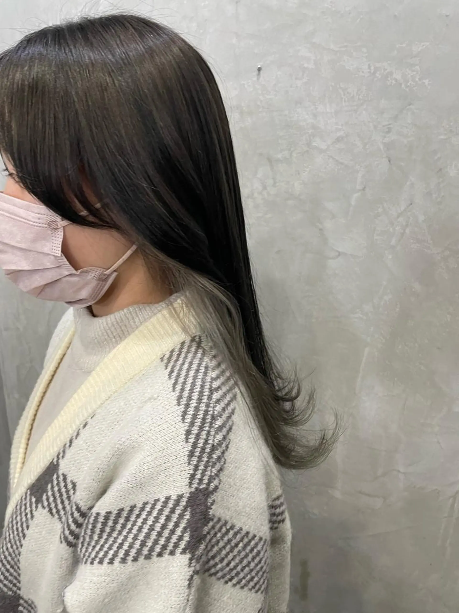 カラー MaisonHALU 松浦光咲のヘアスタイル