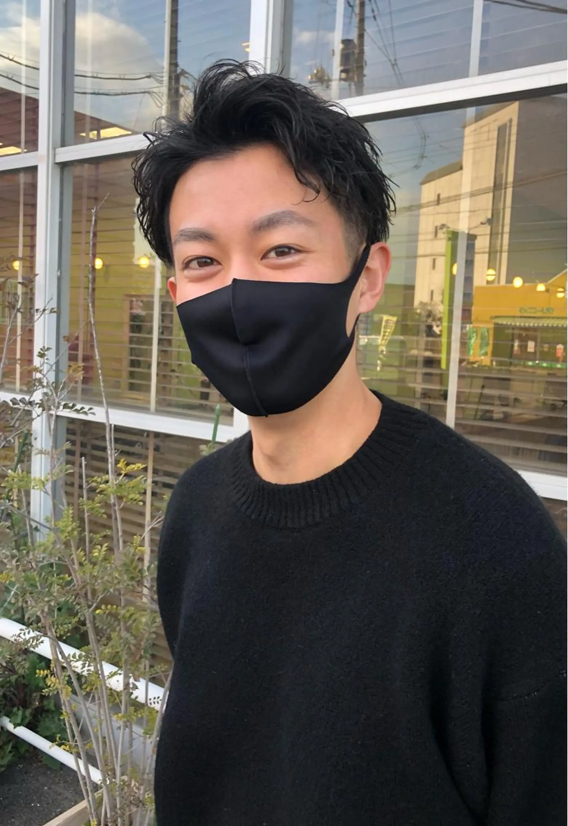 ショート カラー パーマ ヘアアレンジ メンズ ❣️倉敷❣️美髪 カラー能登一成のヘアスタイル