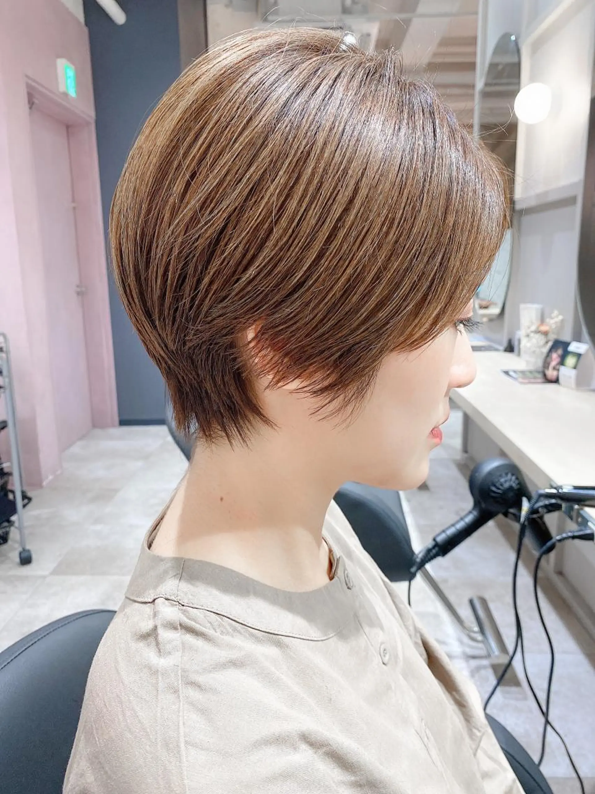 ショート カラー カット ヘアカラー LA KING GINZA TOKYO所属・🧡ショートの達人 🧡SHOのヘアスタイル