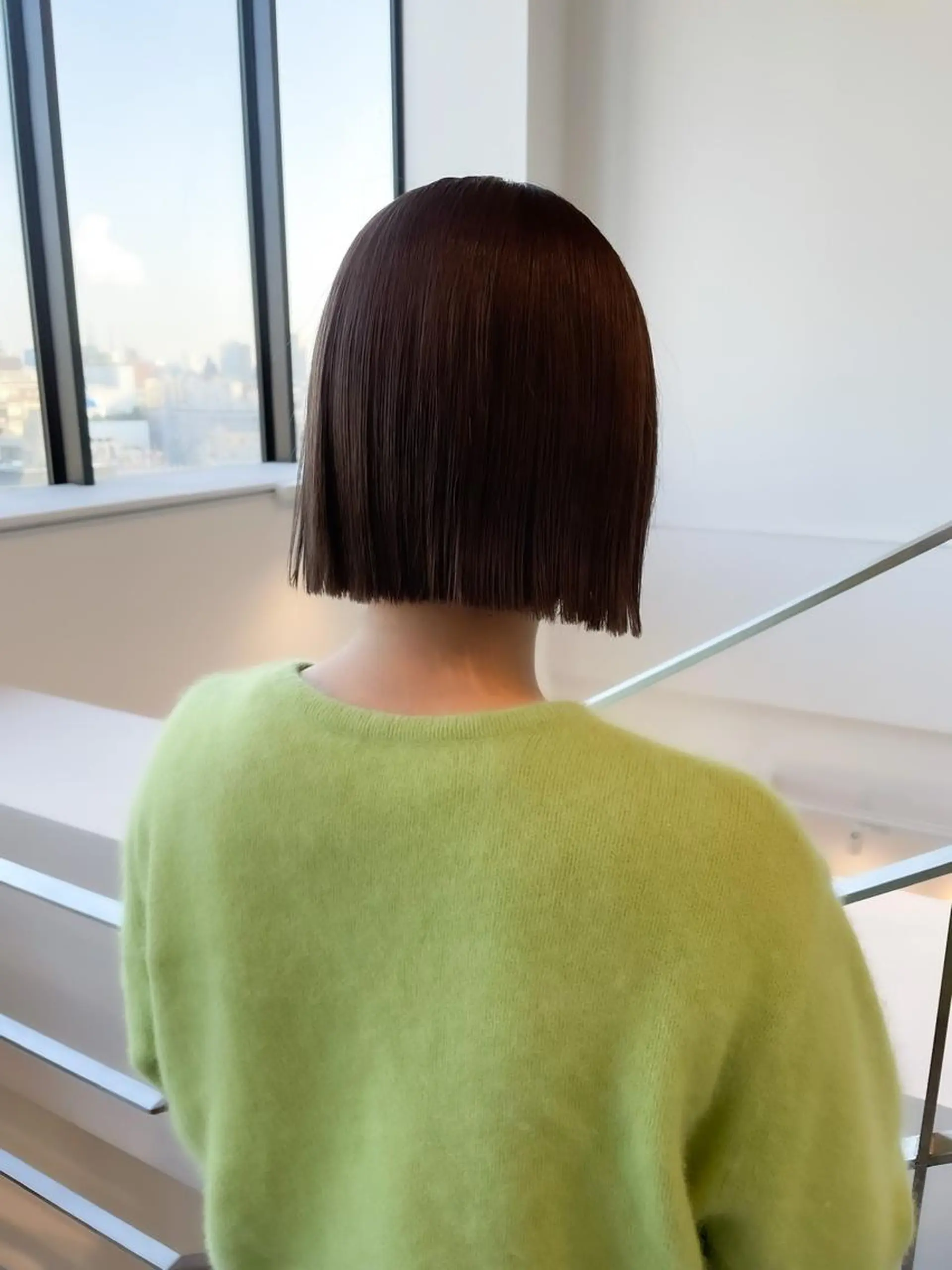 ショート カラー ミニボブ/ブリーチ 🌈MISATOのヘアスタイル