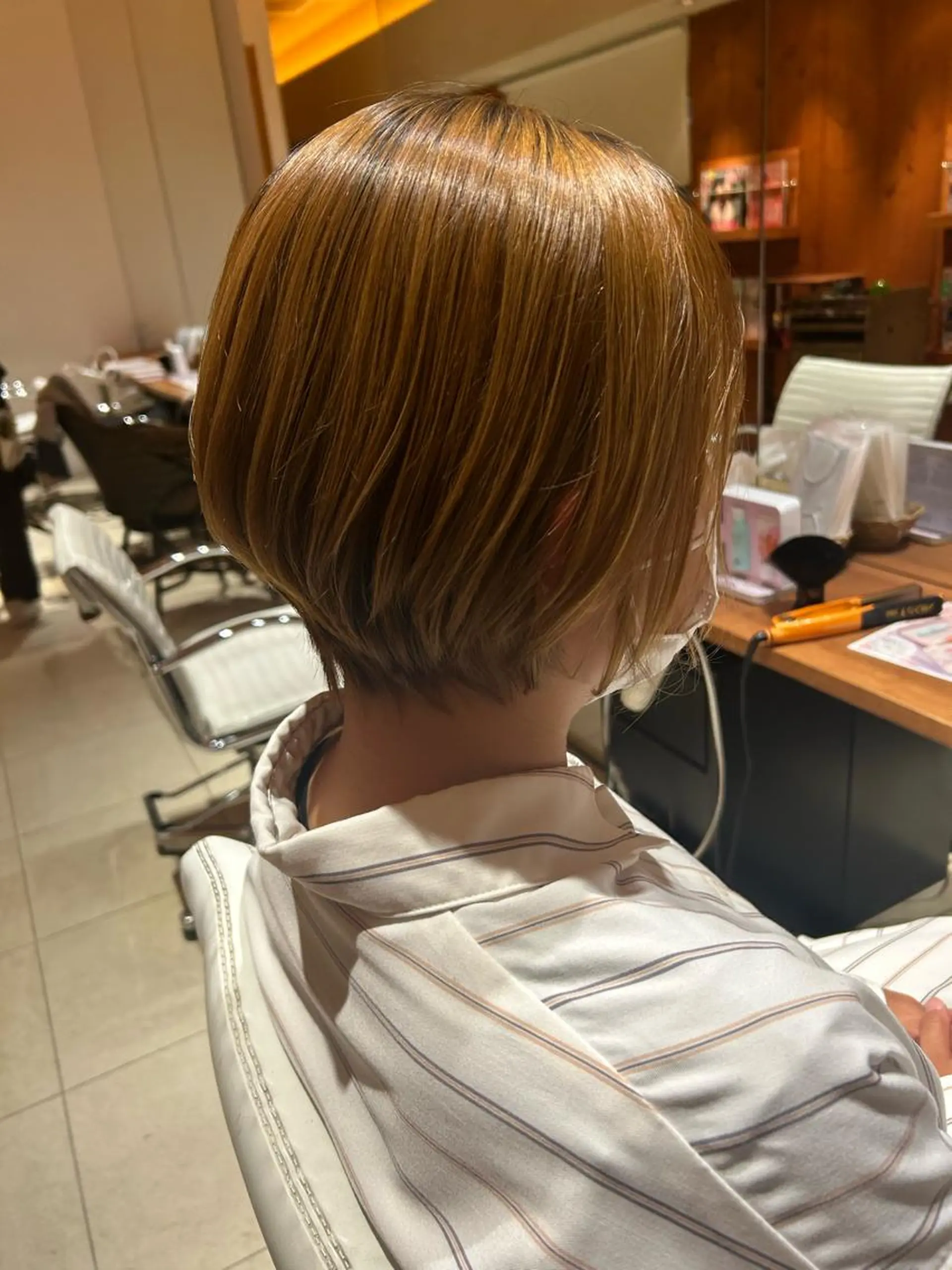 ショート 河田 ゆかりのヘアスタイル