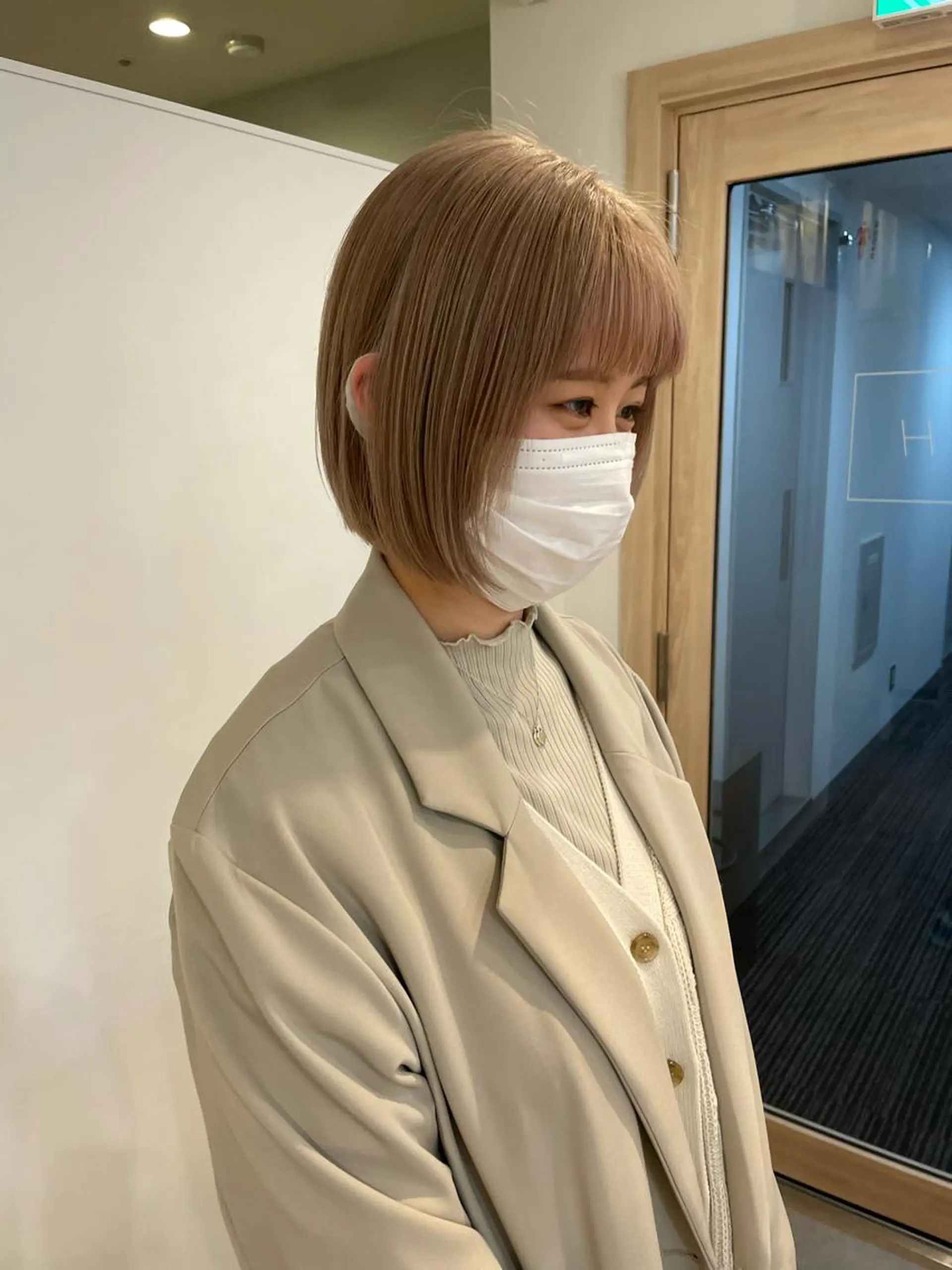 ショート 大迫 江梨のヘアスタイル