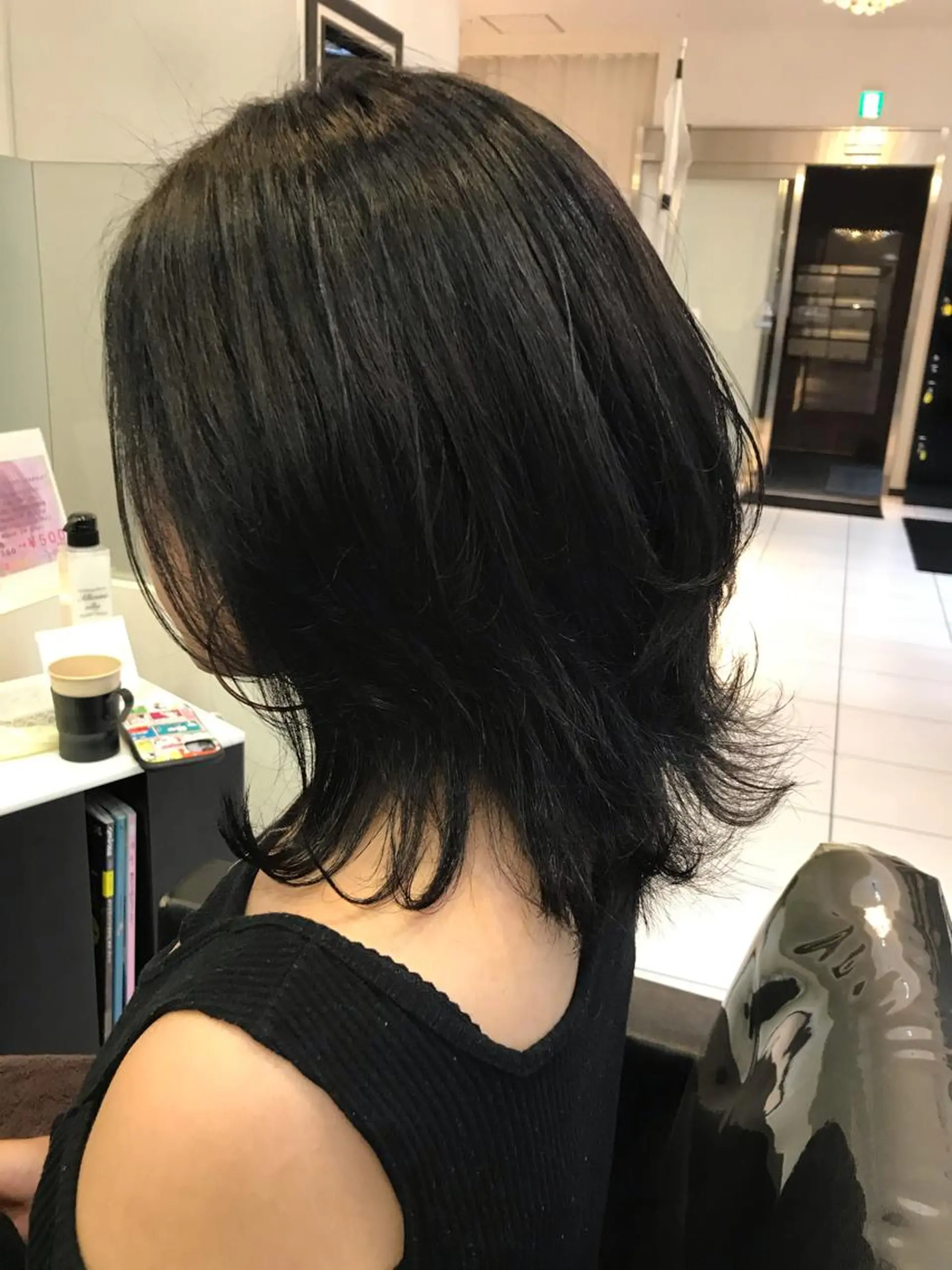 ミディアム カラー YASU🍎CUT 赤系カラー/ヘアケアのヘアスタイル