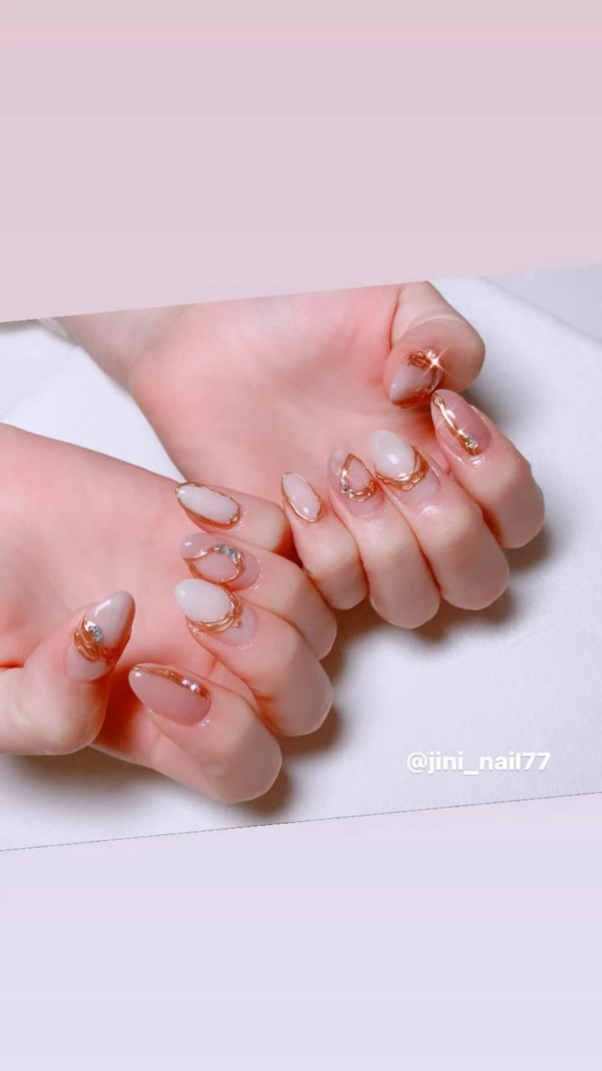 ネイル ハンドネイル JINI NAIL所属・ジニ ネイルのネイルデザイン