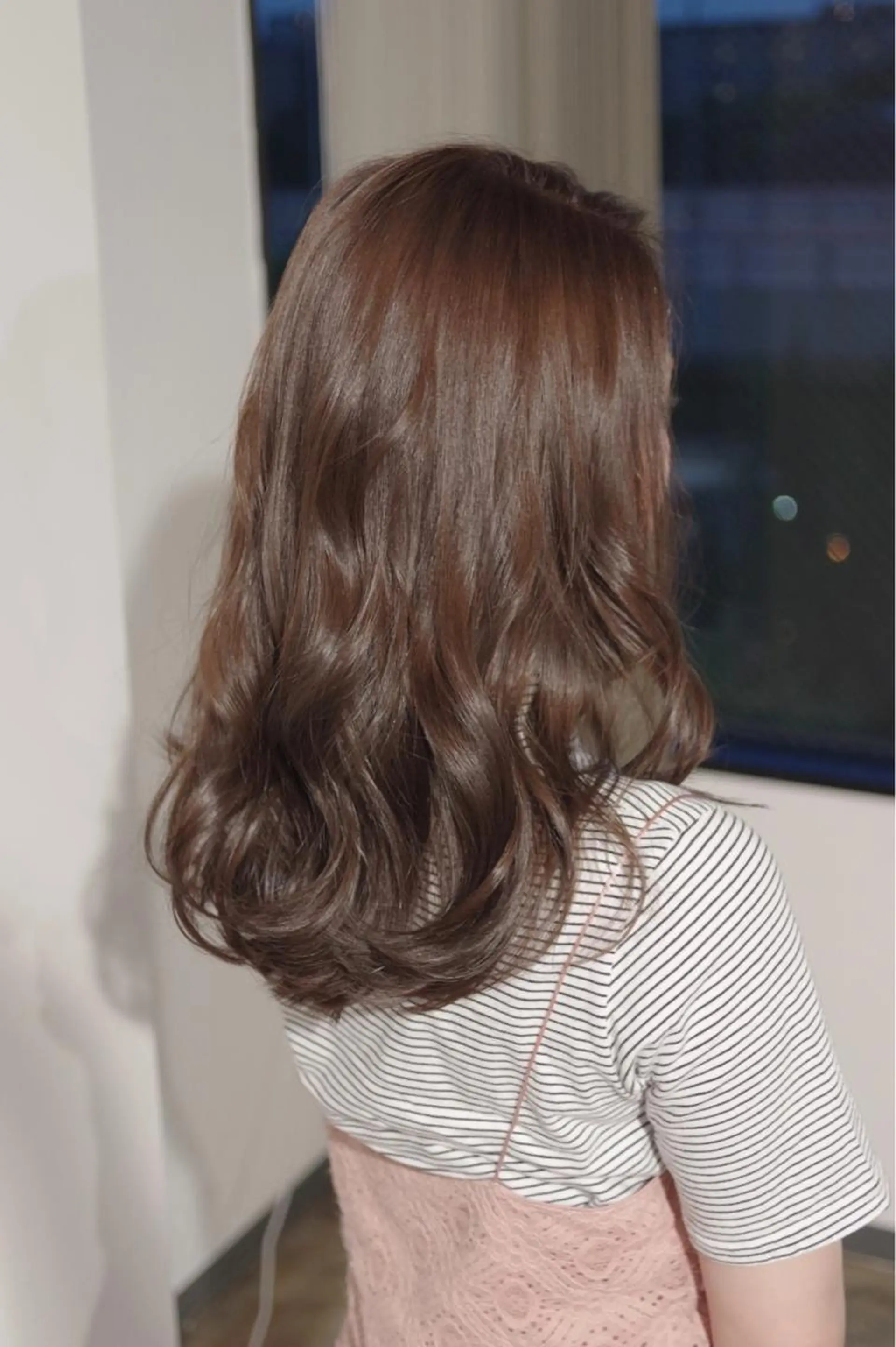 セミロング カラー 🌈ディレクター🌈 徳松優希のヘアスタイル