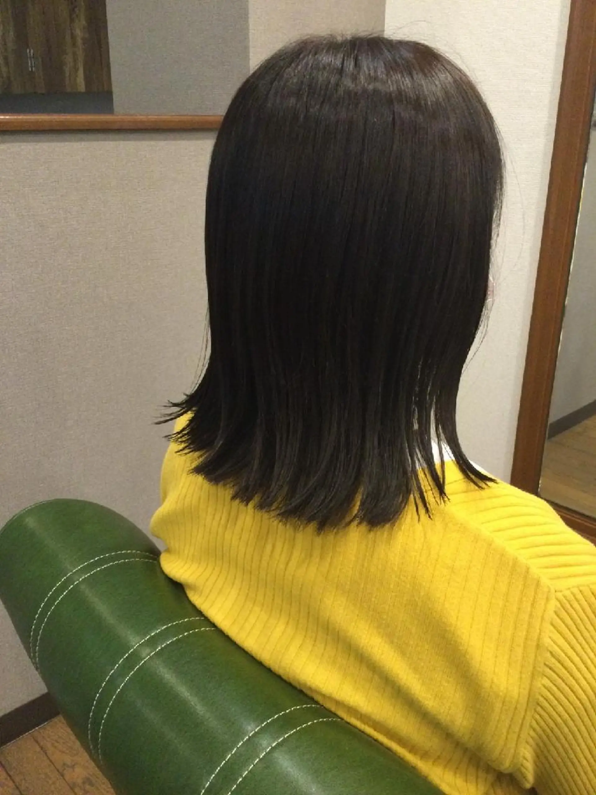 ミディアム 縮毛矯正 【gene 高円寺】 成沢　仁臣のヘアスタイル