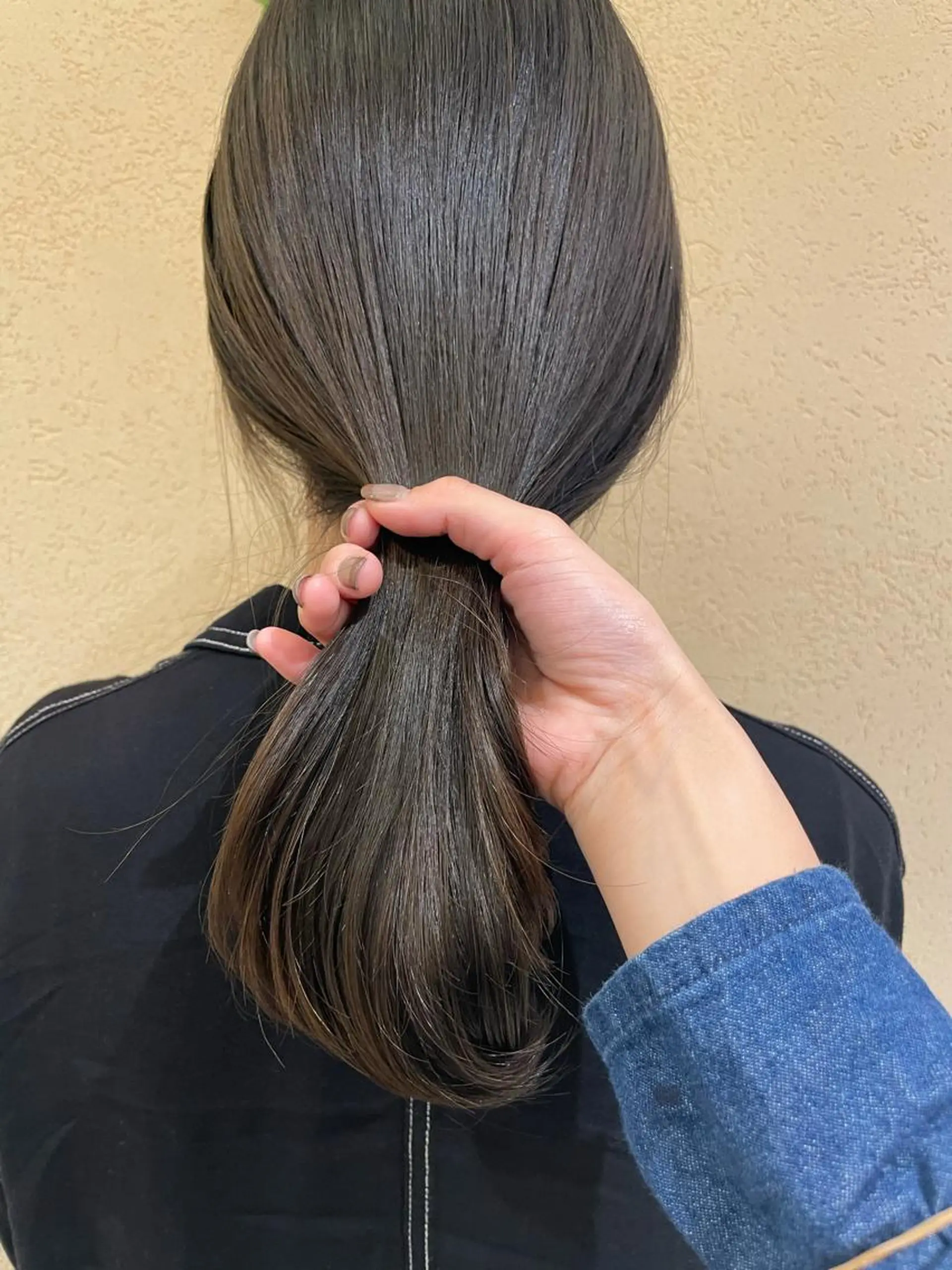 セミロング カラー シャドールーツ美容師 篠原康太のヘアスタイル