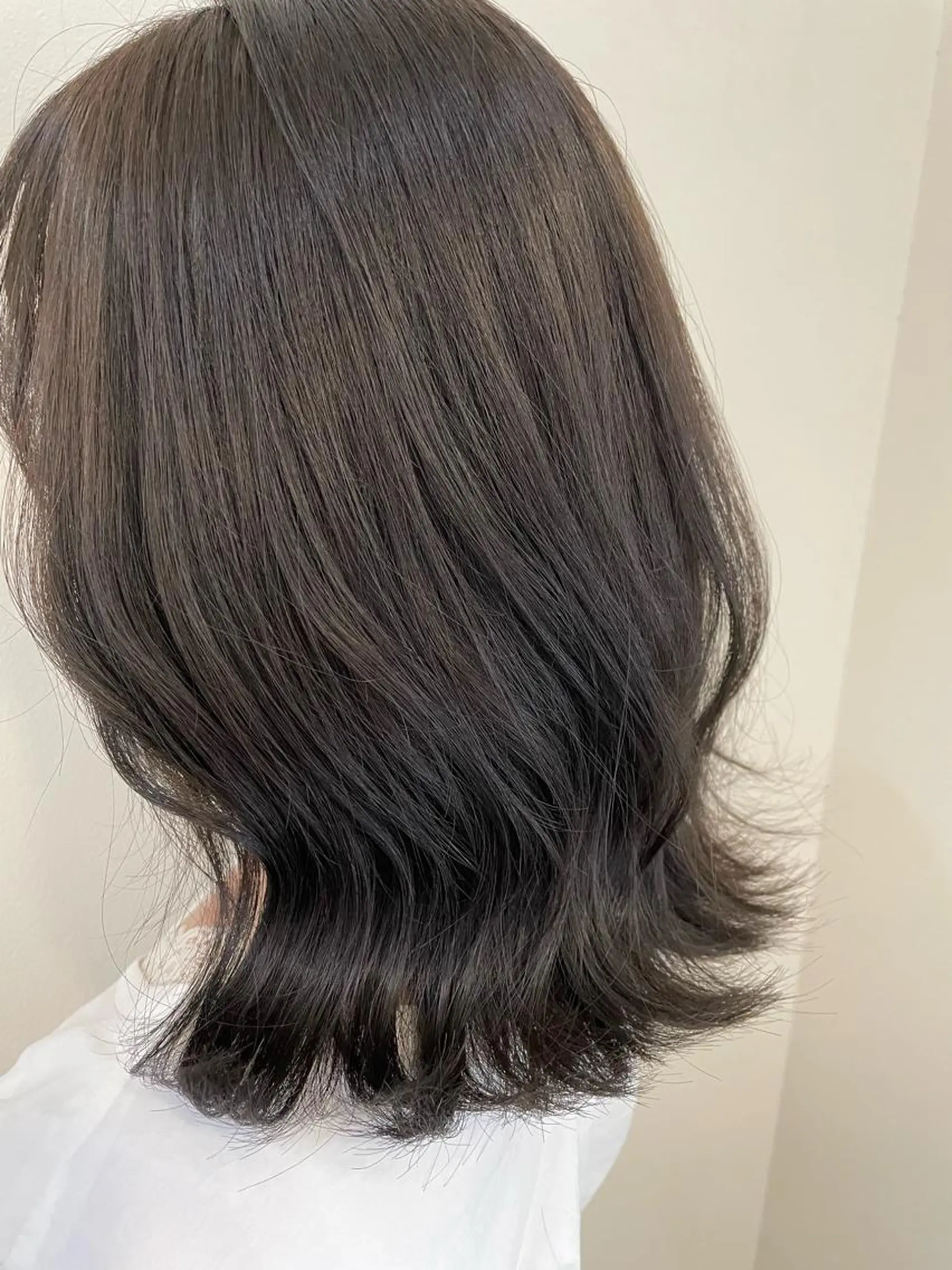 ミディアム カラー 髪質改善/縮毛矯正 /青山　早希🐾のヘアスタイル