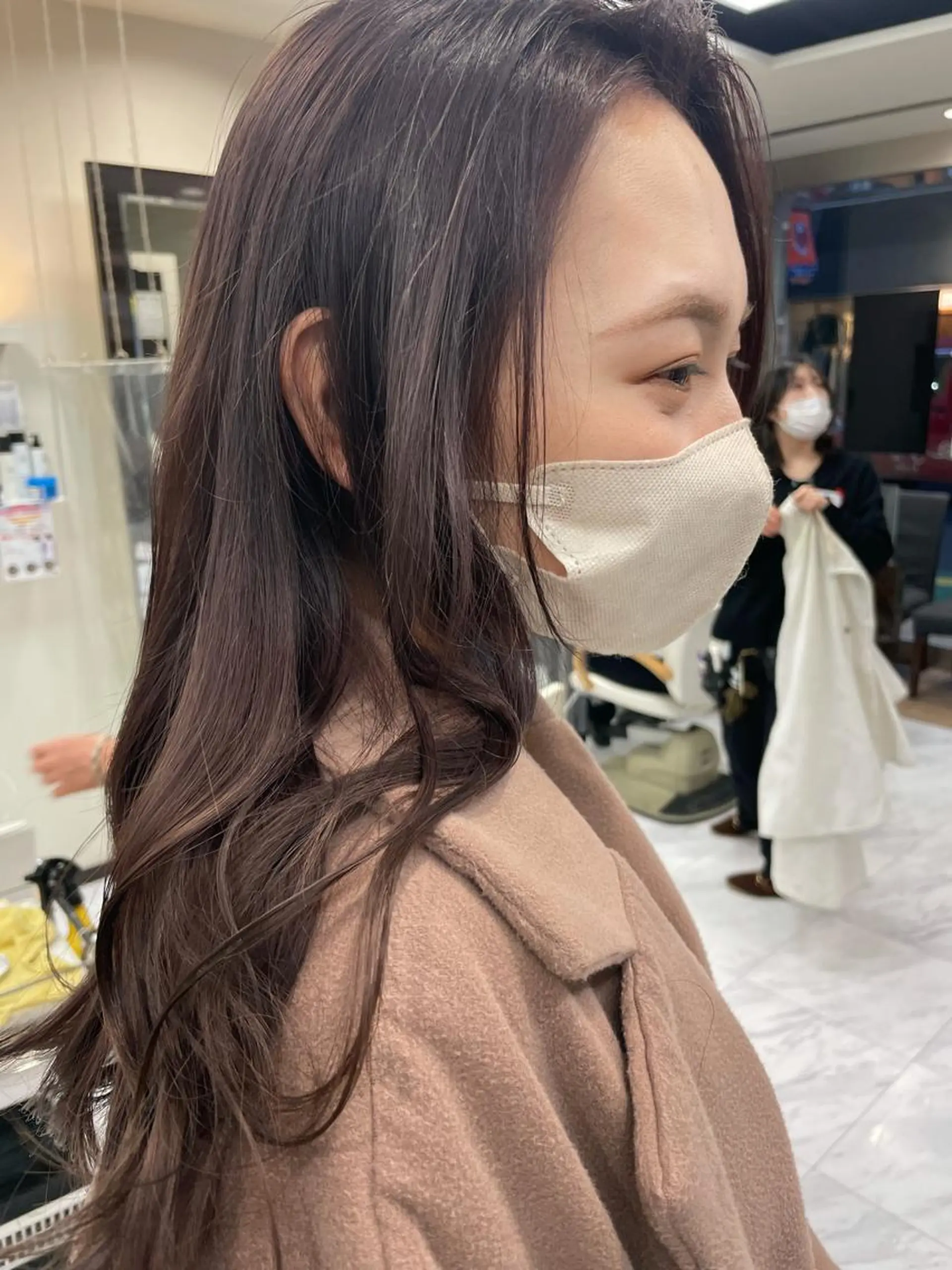 ロング パープルカラー ♡Eleanor大宮 aya♡のヘアスタイル