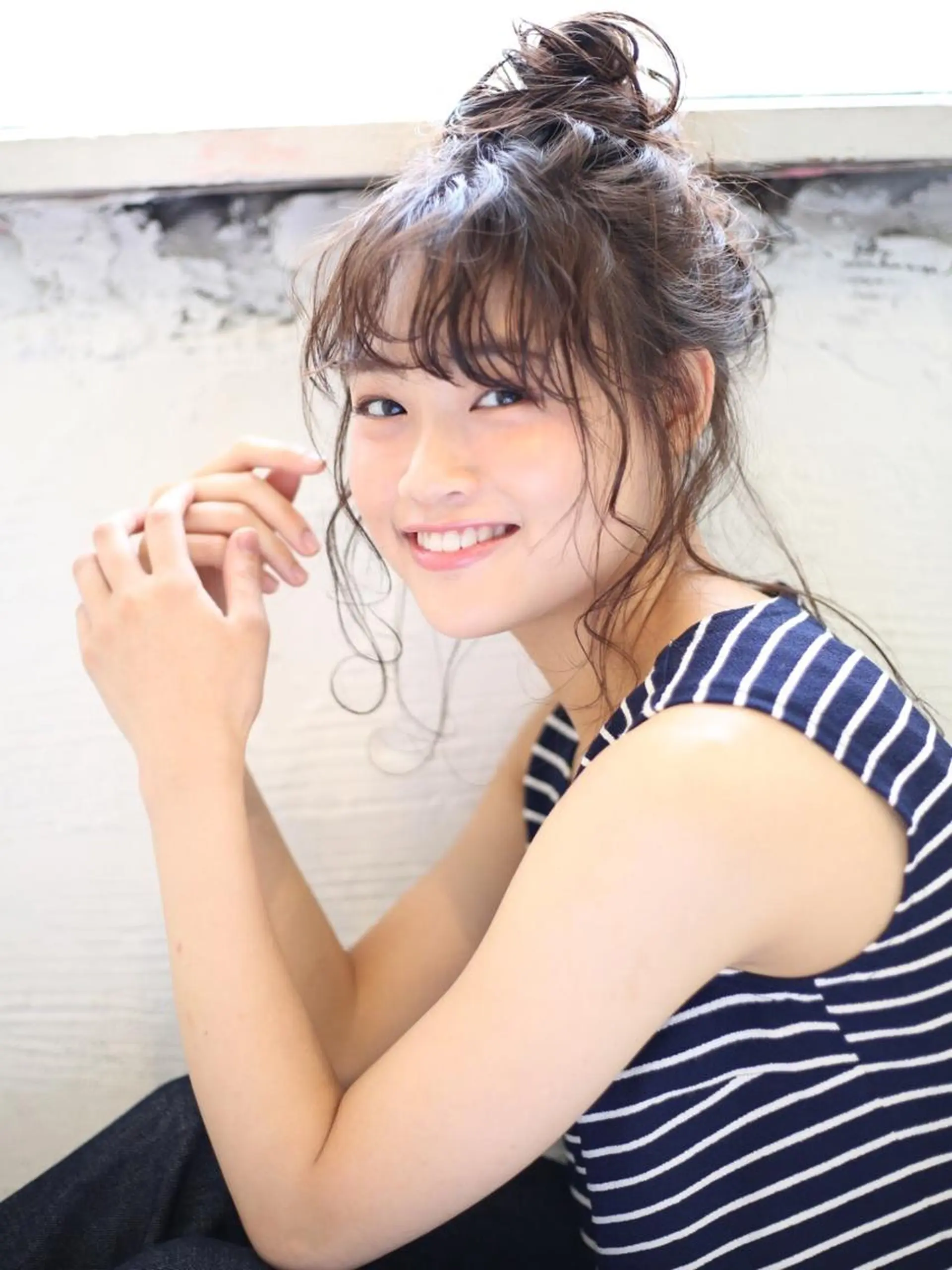 ヘアアレンジ 石渡このみ 🍊レイヤーカットのヘアスタイル