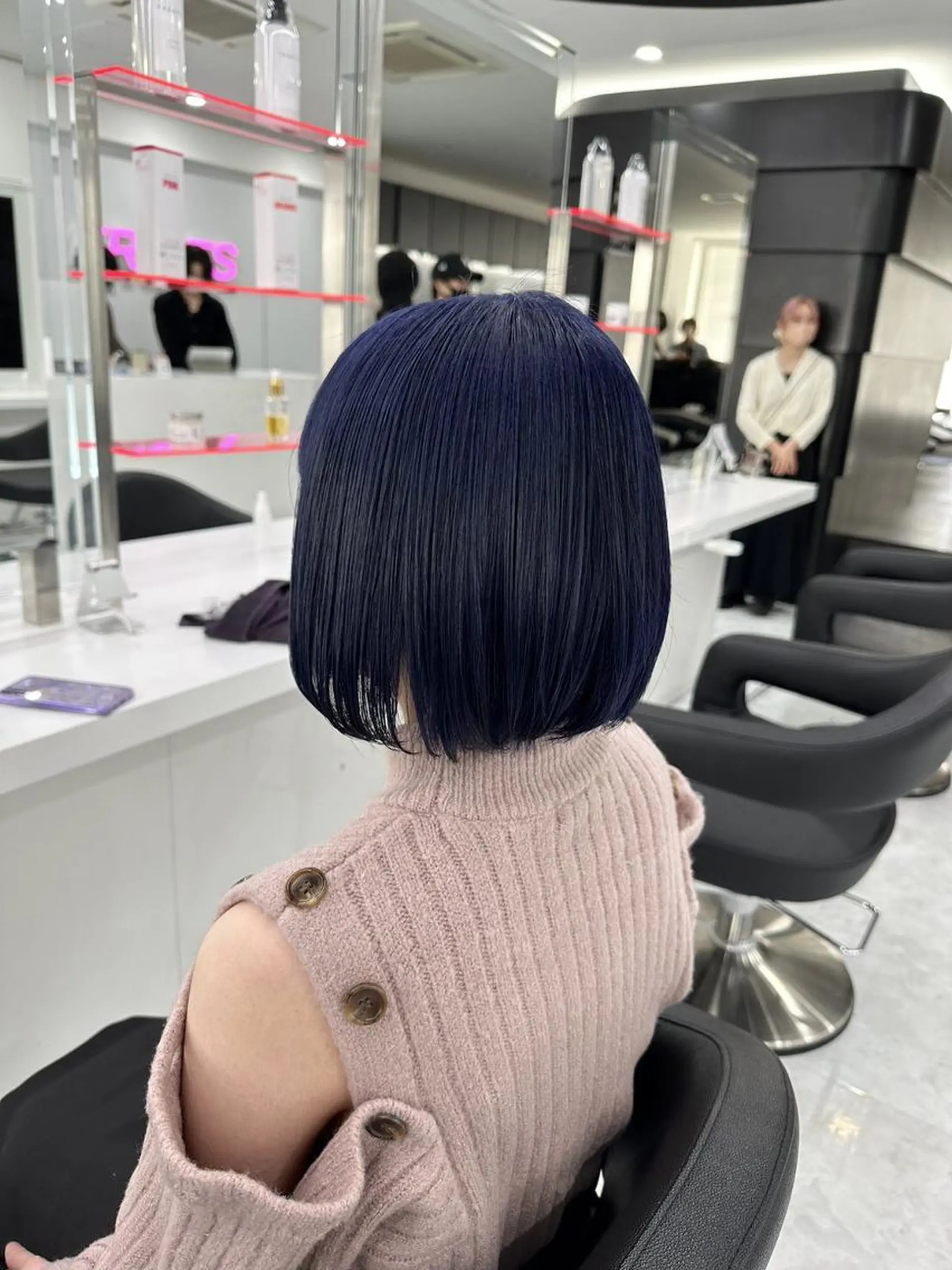 カラー 艶髪/韓国レイヤー 🤍Houtoのヘアスタイル