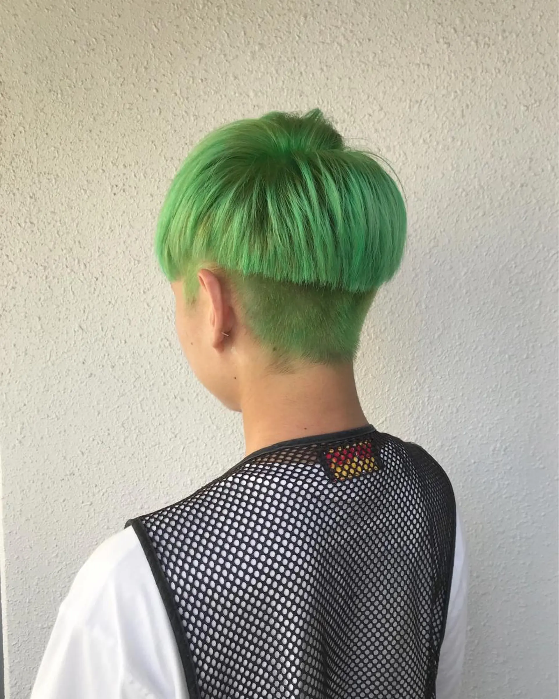 ショート カラー ブリーチ ダブルカラー インナーカラー/天神 ブリーチ/吉田のヘアスタイル