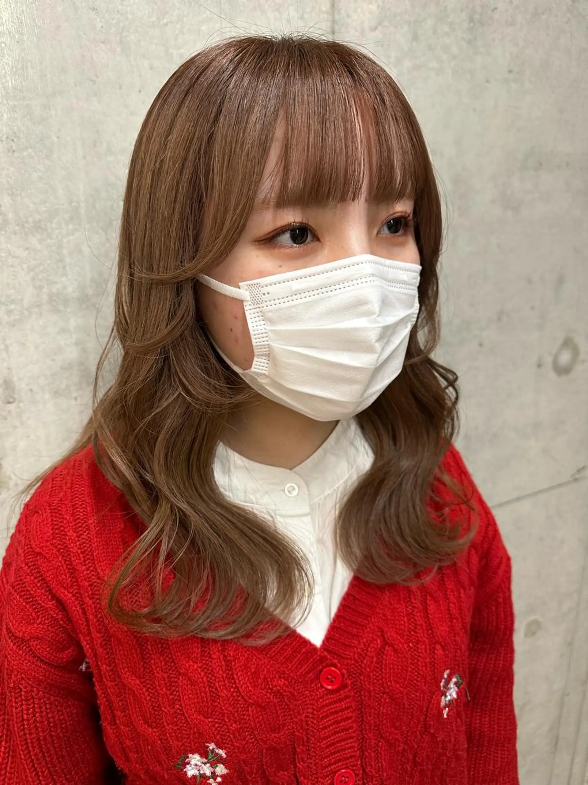 ロング ヘアアレンジ カット ヘアカラー 女性に人気♪ はやしほのかのヘアスタイル