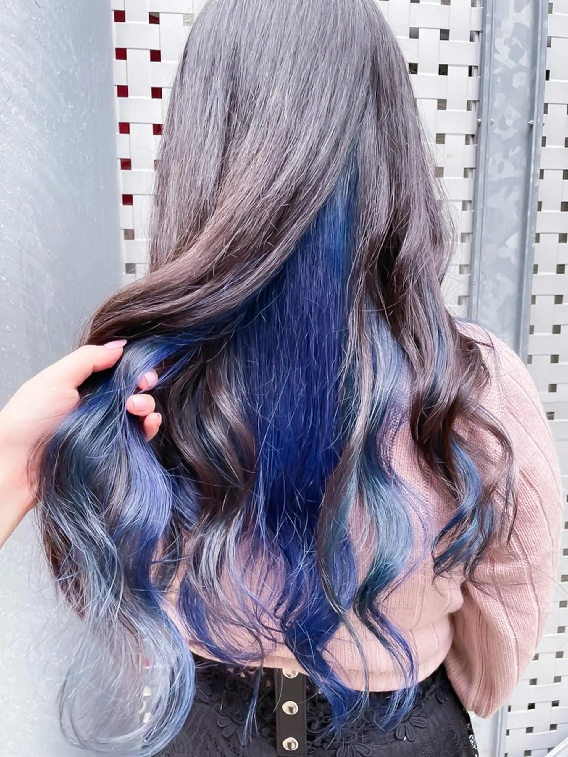 ミディアム ミディアムパーマ アッシュ アッシュブラウン ボブ 韓国風ヘア 髪質改善&韓国風特化 型サロン ミシェリーのヘアスタイル