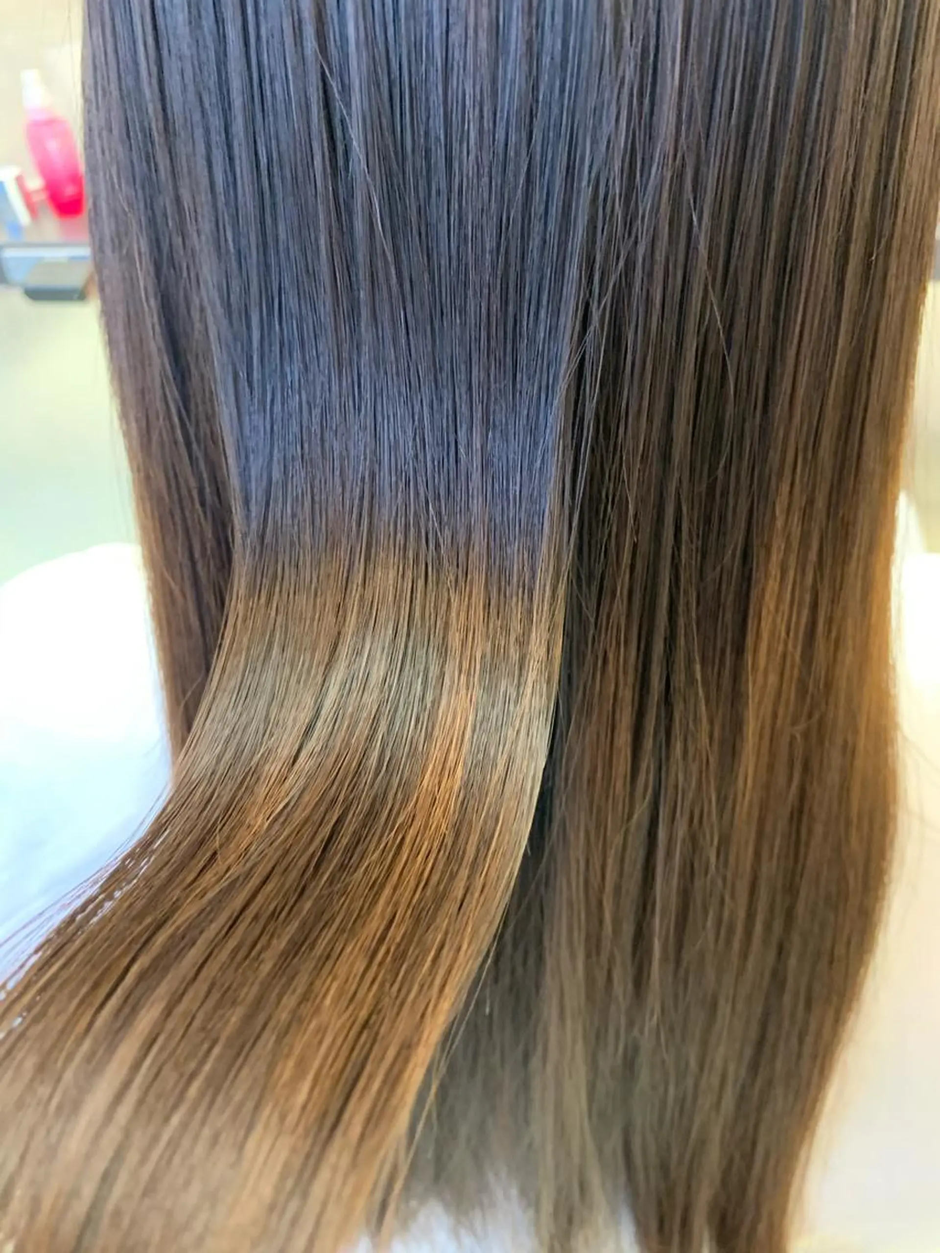 ロング トリートメント カット トリートメント ウスイ ハルカのヘアスタイル