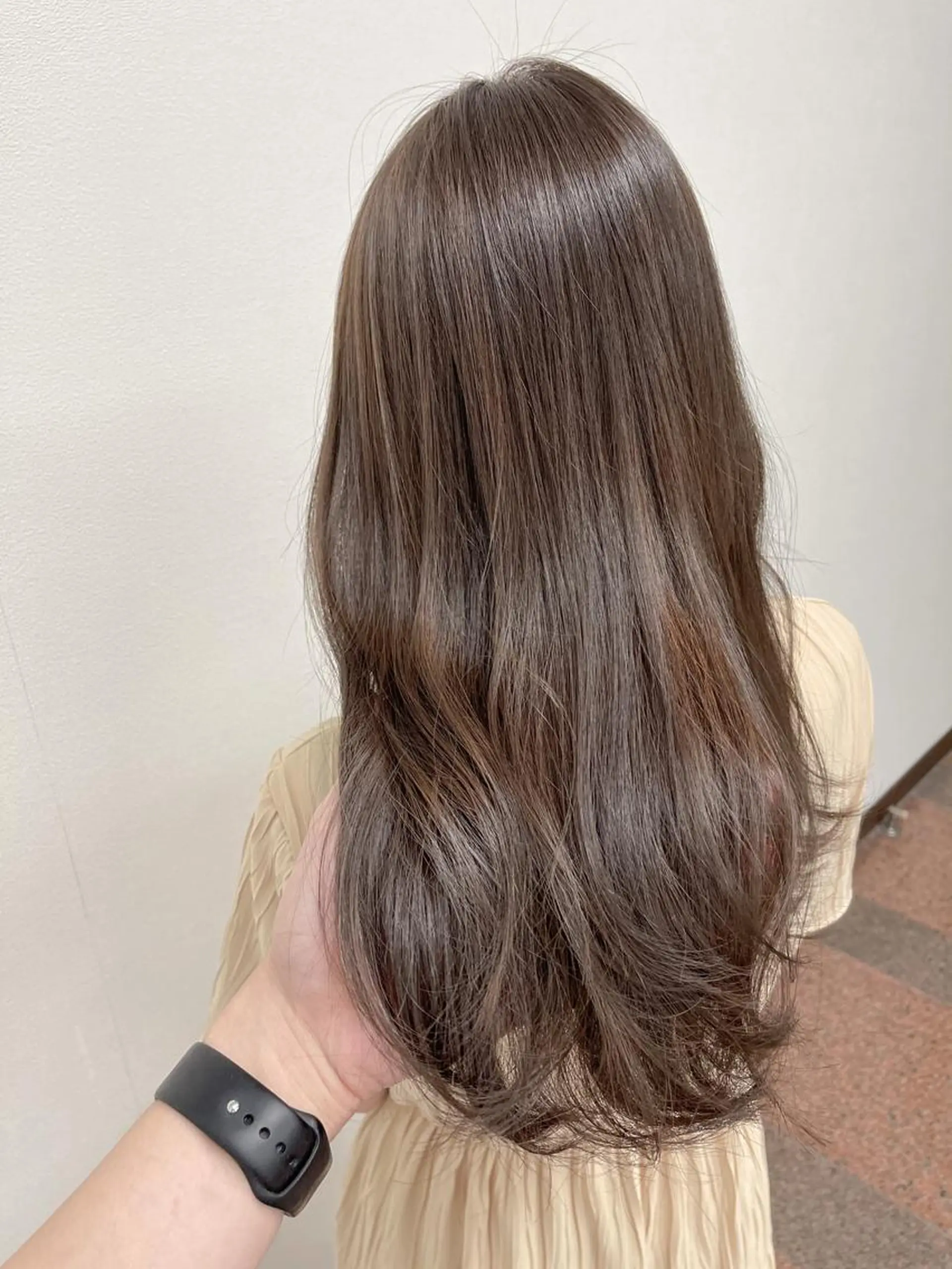 ロング ヘアカラー トリートメント シンタニナオト /梅田茶屋町のヘアスタイル