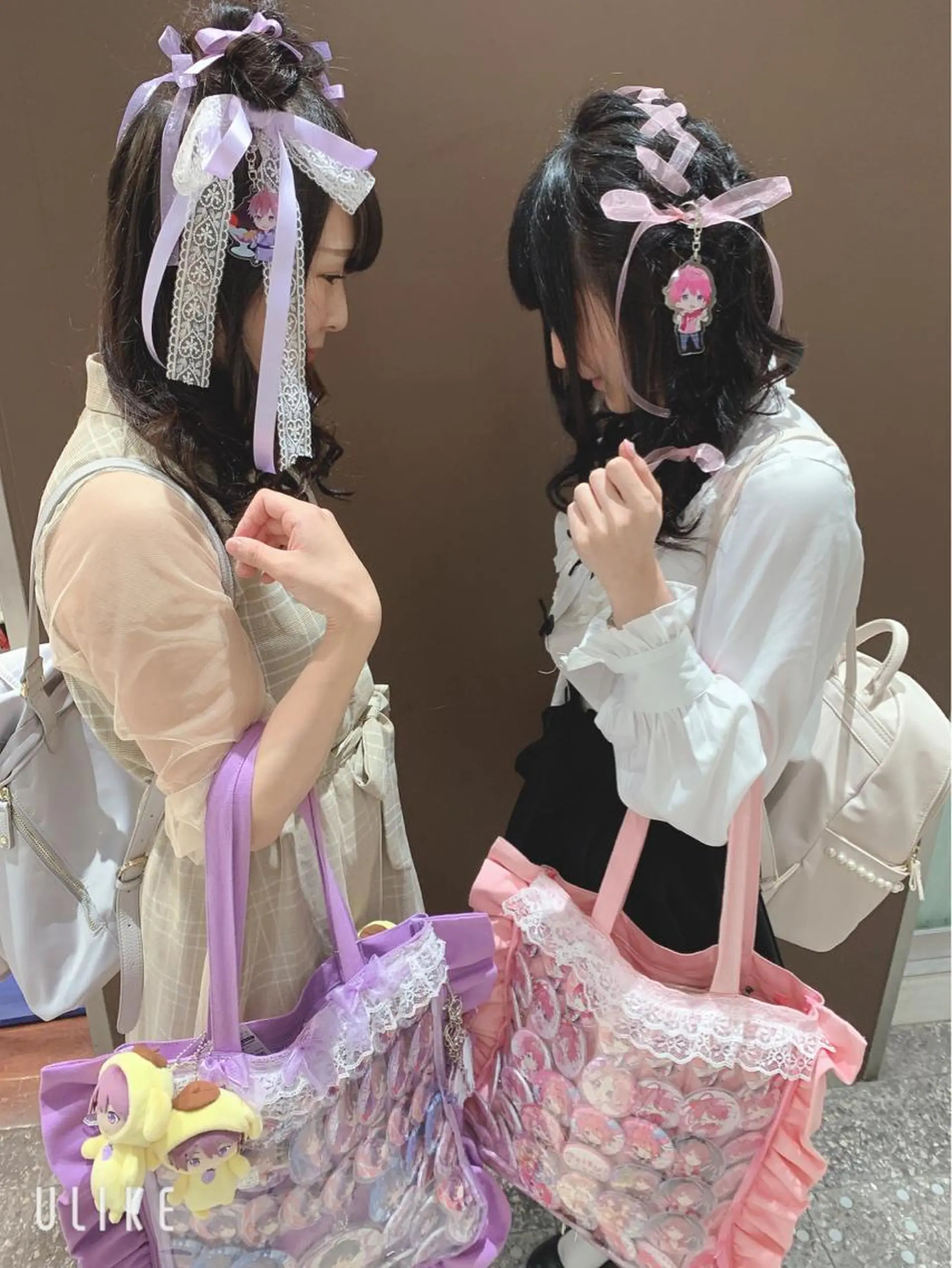 ロング ヘアアレンジ きむえり/髪質改善 /セット/カラーのヘアスタイル