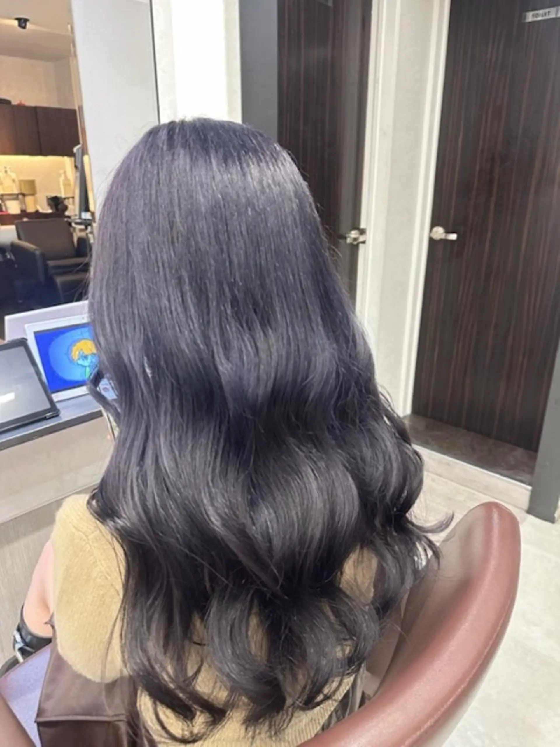 セミロング カラー JILL by GiseL/天神のヘアスタイル