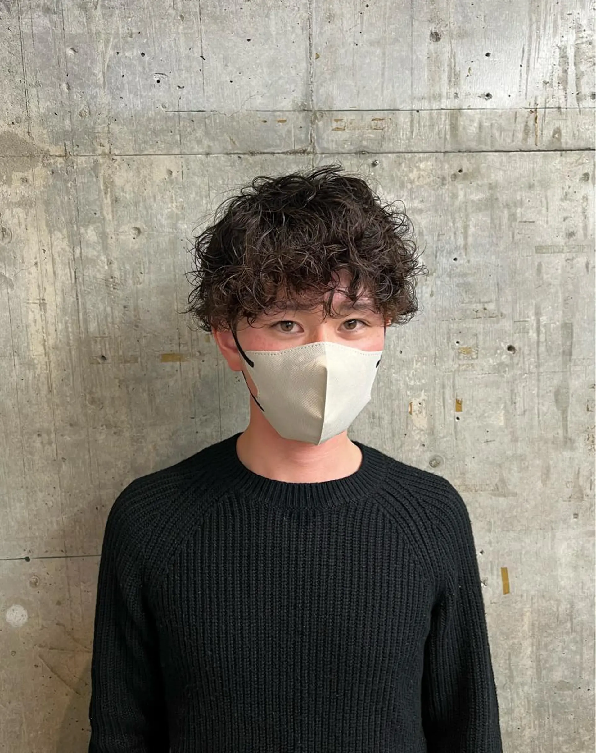 ショート カラー パーマ メンズ メンズパーマ ツイストスパイラルパーマ スパイラルパーマ パーマ メンズパーマ /SUNAOのヘアスタイル