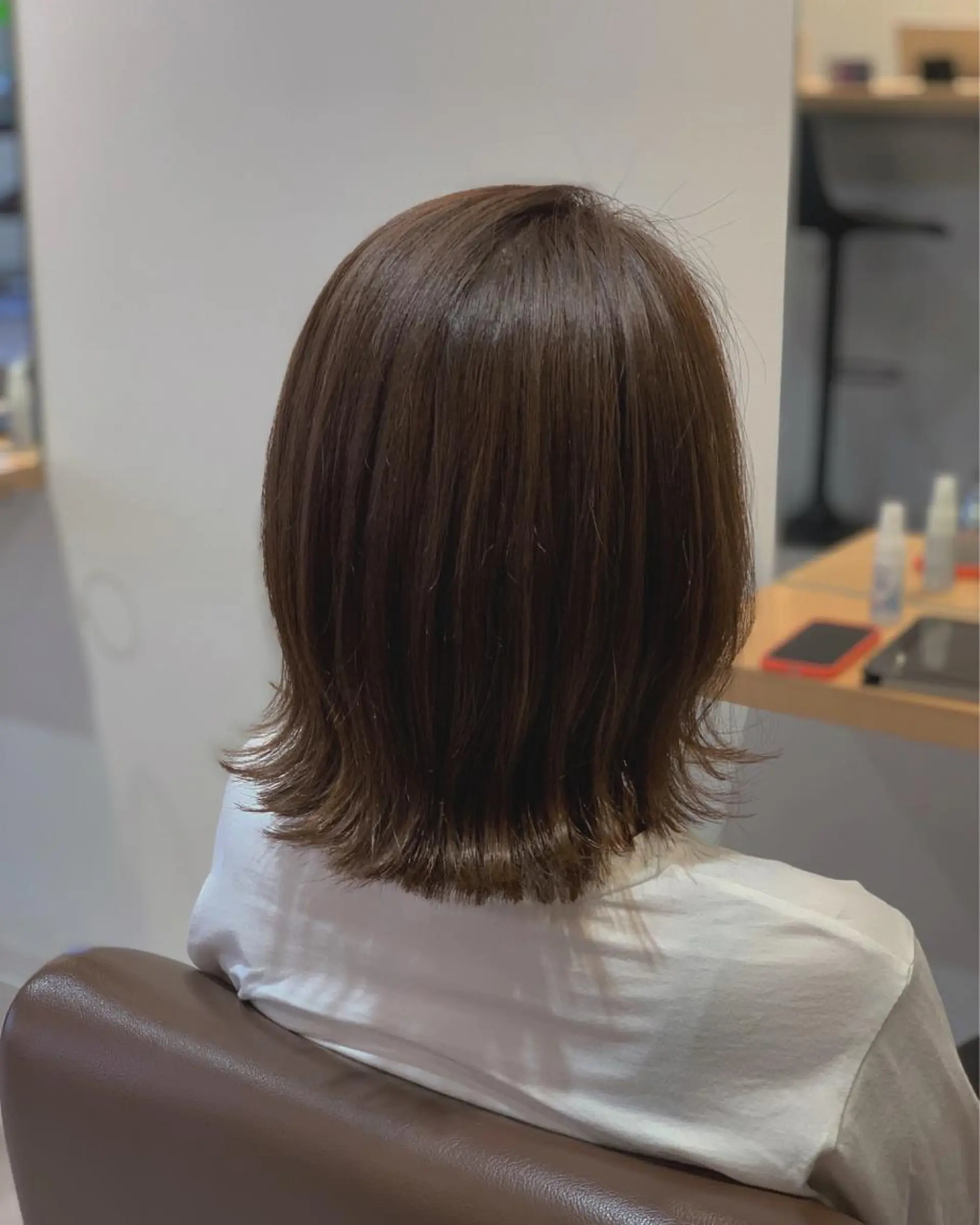 ミディアム MIA 菅原のヘアスタイル
