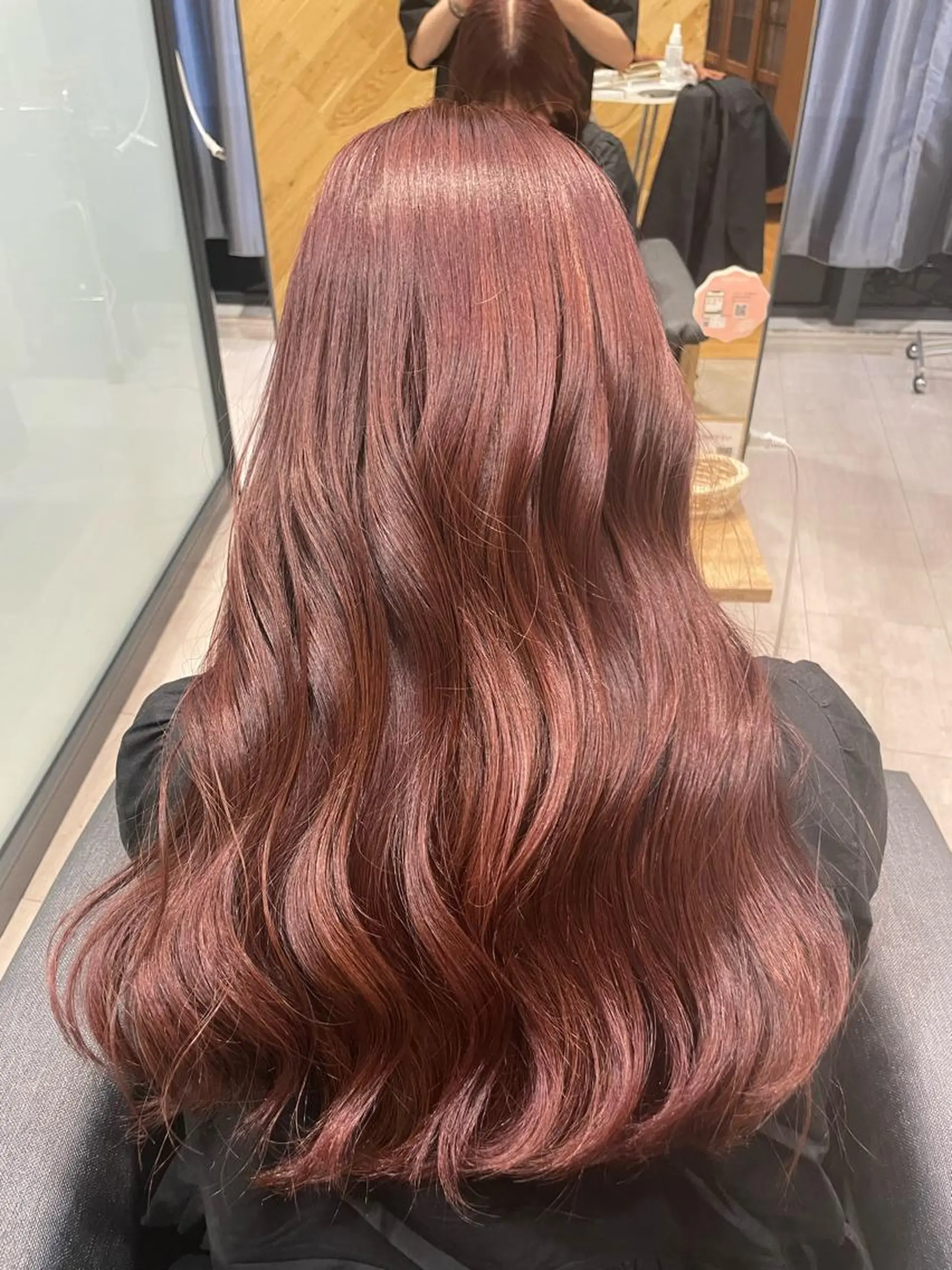 ロング カラー カット ヘアカラー トリートメント unique RINNEのヘアスタイル