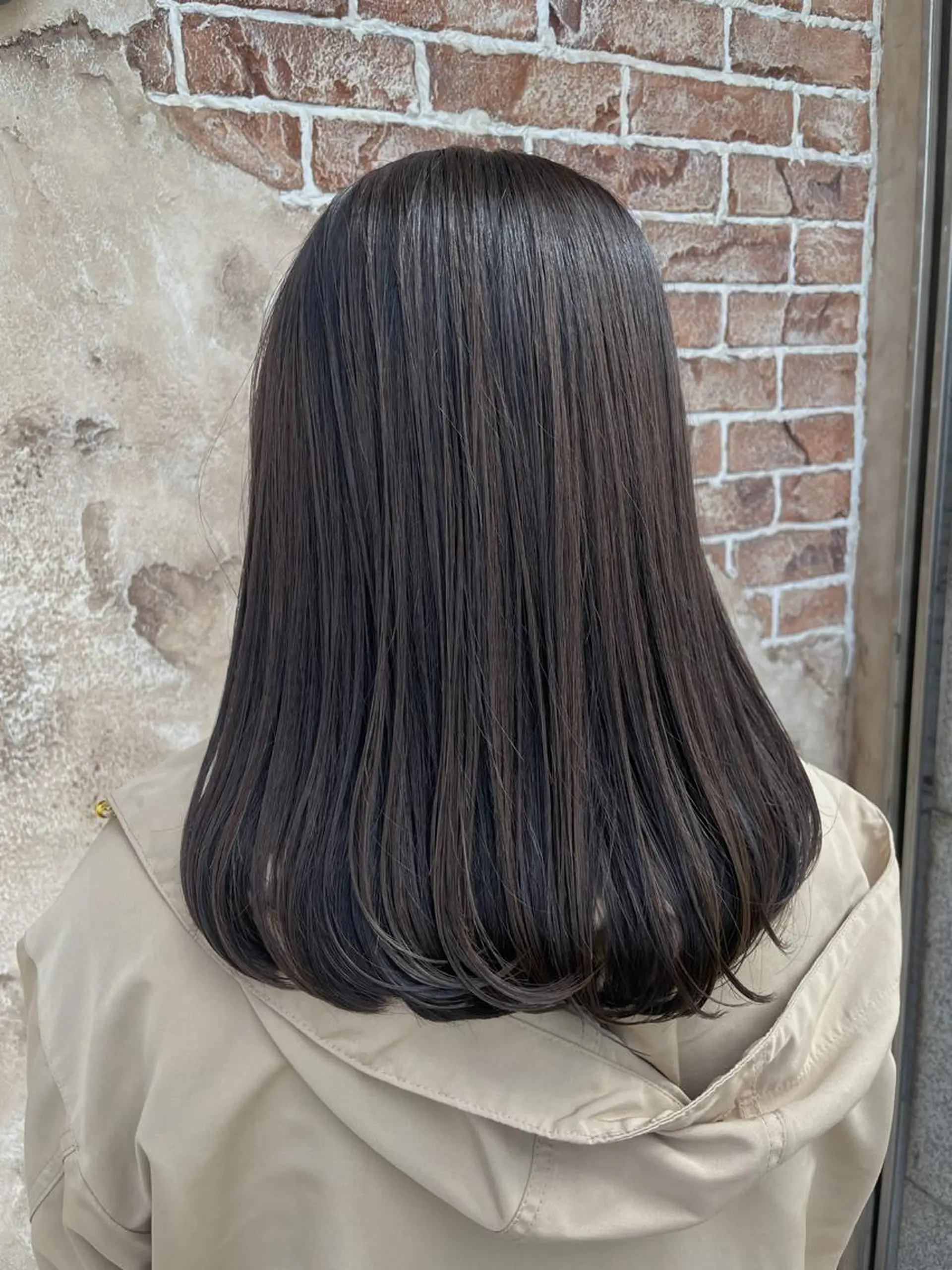 セミロング カラー カット ヘアカラー トリートメント ノンダメージサロン/ 豊中/美容室のヘアスタイル