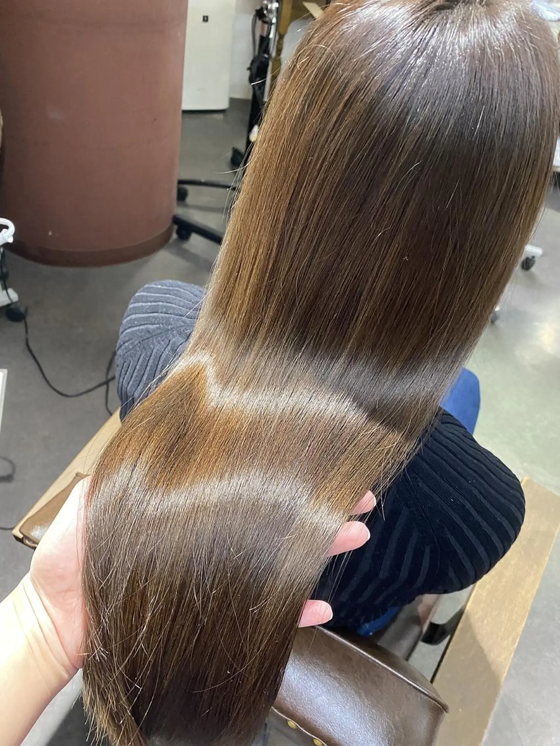 ロング grace by happiness所属・艶髪/巻ける縮毛矯正 /髪質改善naoのヘアスタイル