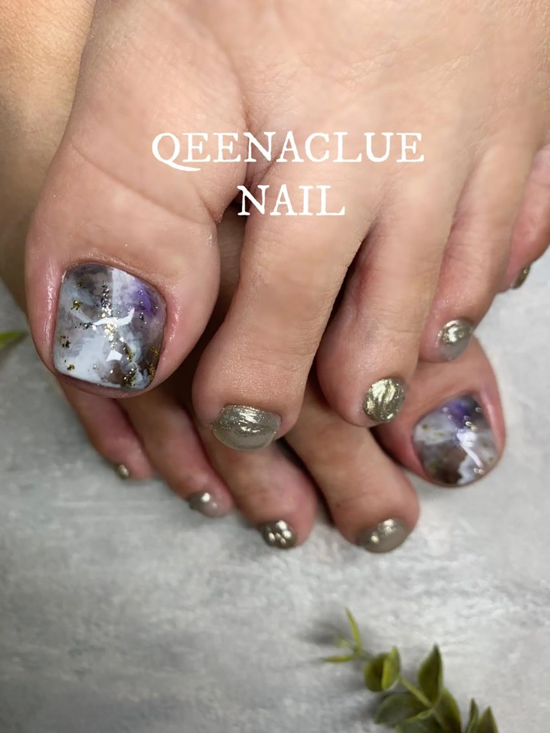 ロング ネイル フットネイル 毛穴改善/脱毛 ネイル　川上久仁子のエステ・リラクイメージ