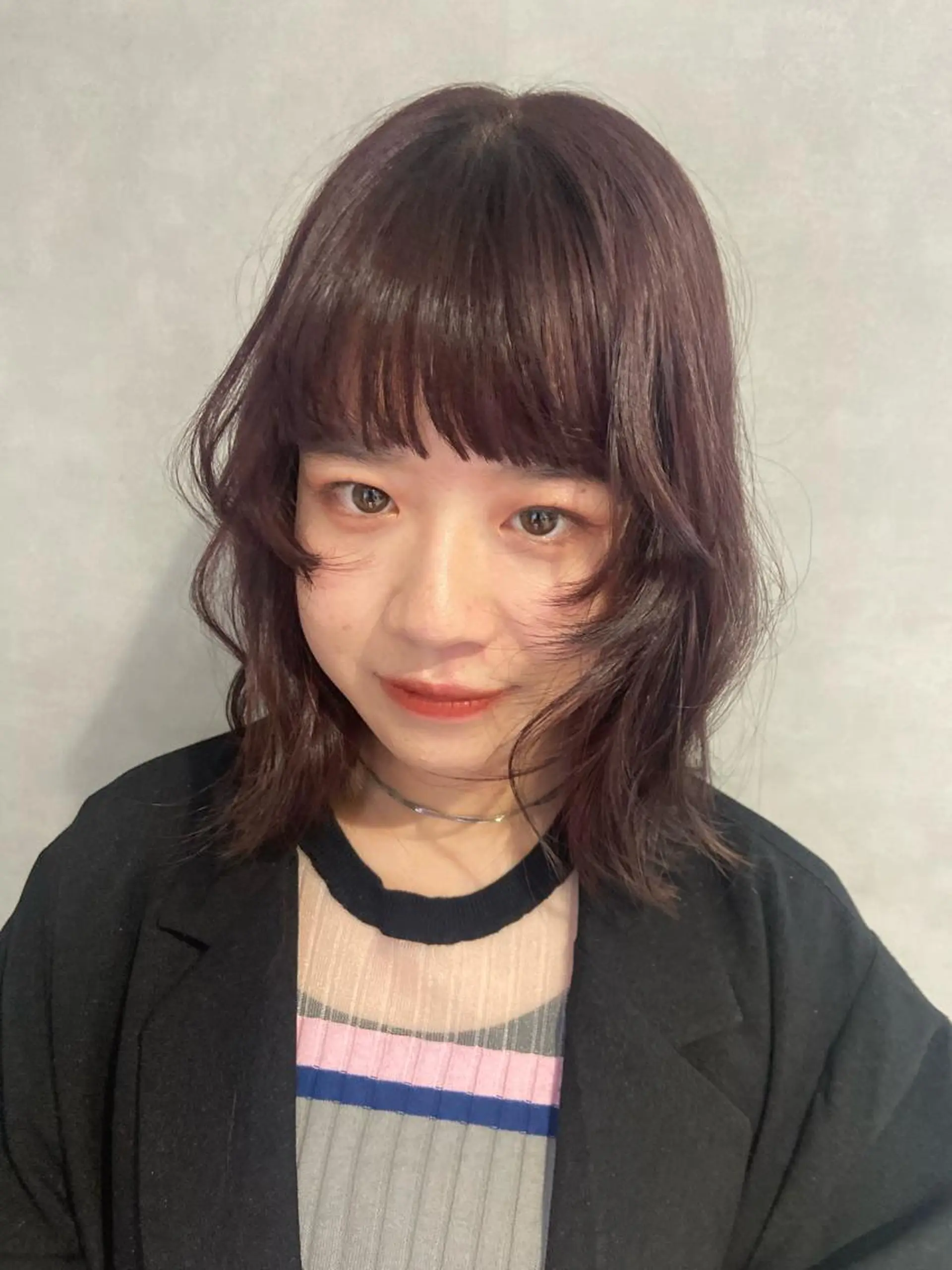 ミディアム カラー パーマ ヘアアレンジ Mirai 🧸のヘアスタイル