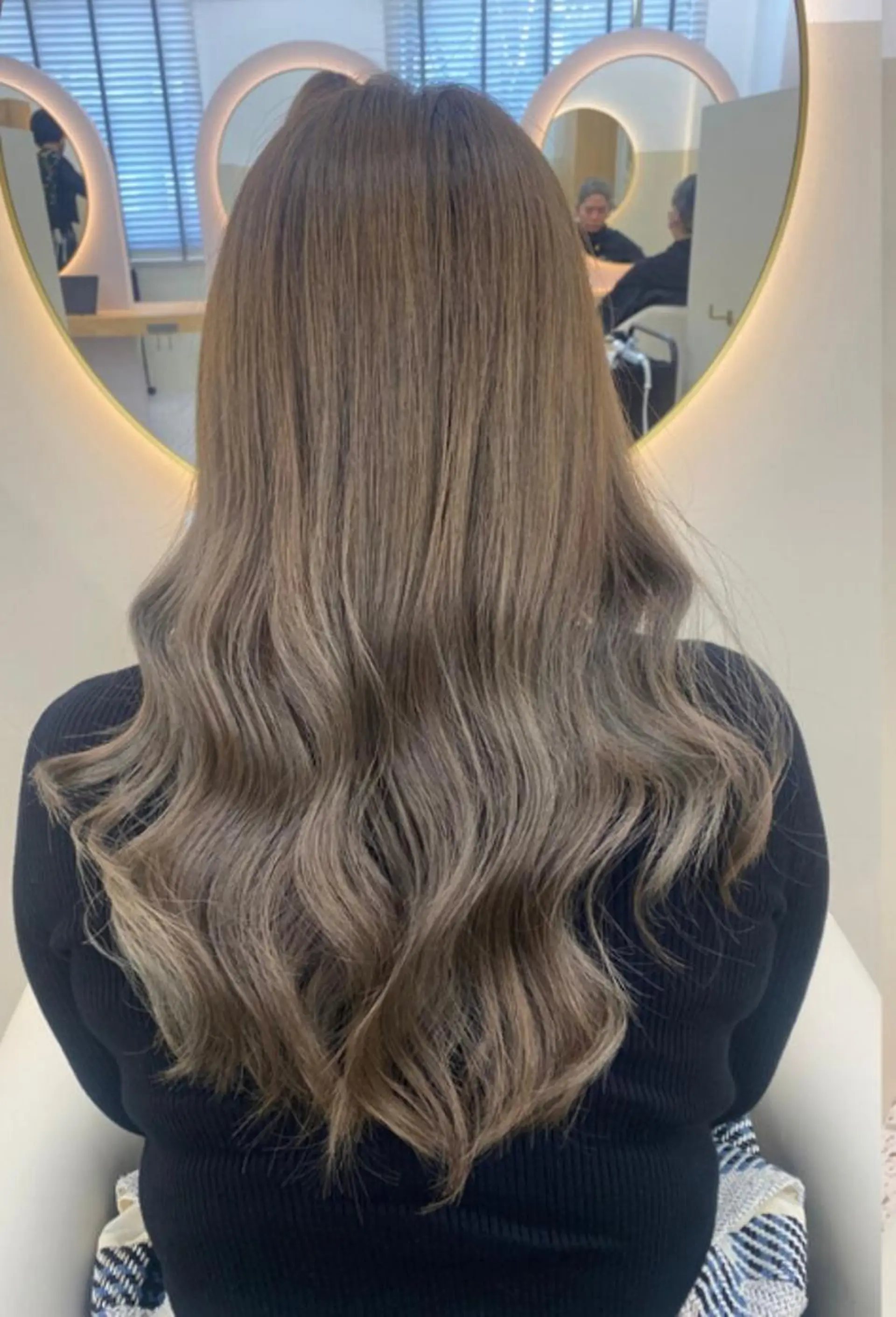 ロング カラー カット ヘアカラー トリートメント 縮毛矯正リピート90 %超/髪質改善/井口のヘアスタイル