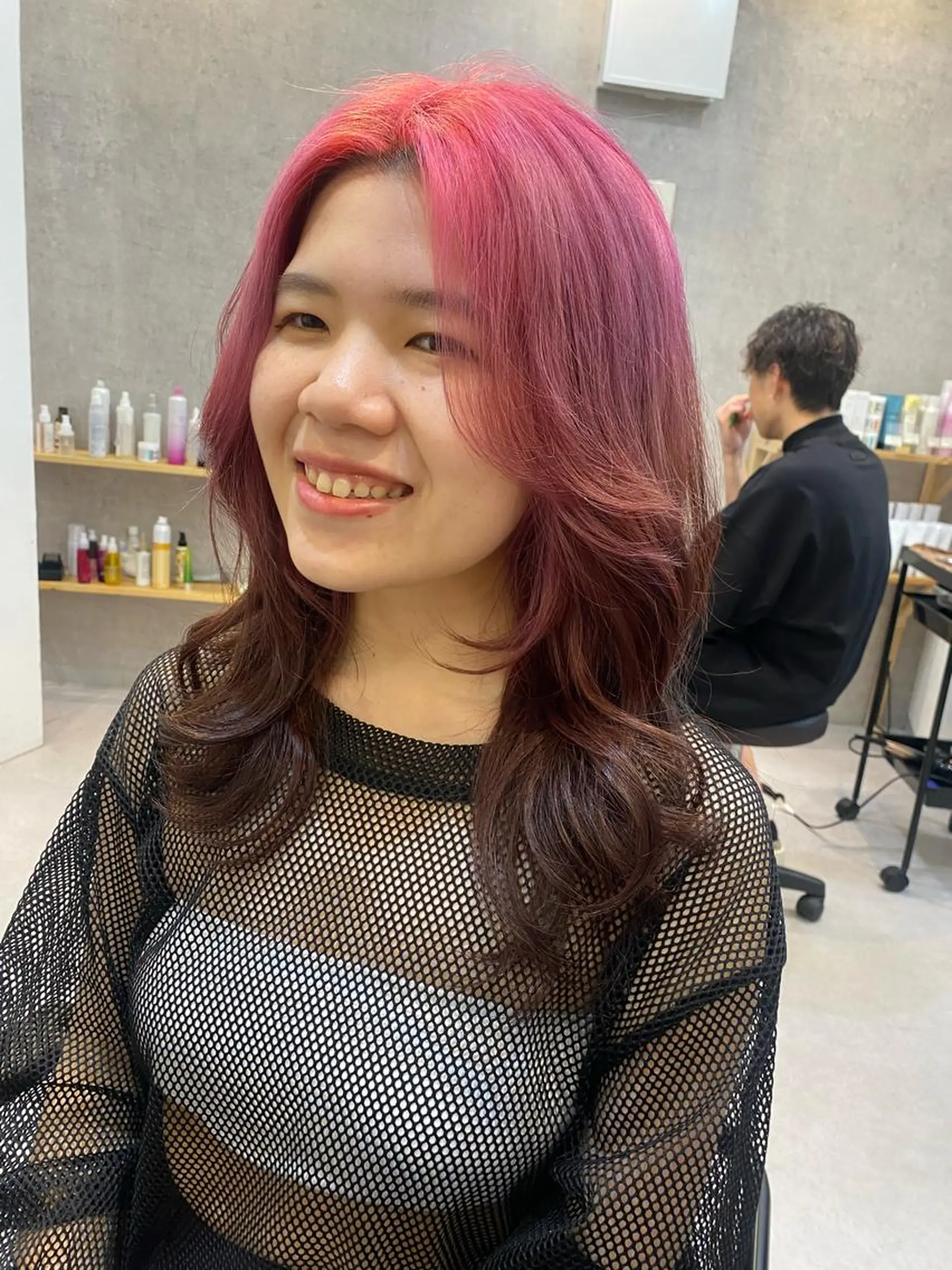 セミロング カラー メンズ ヘアカラー トリートメント Dxxxx III所属・女性目線の大人 メンズ*Ayakaのヘアスタイル