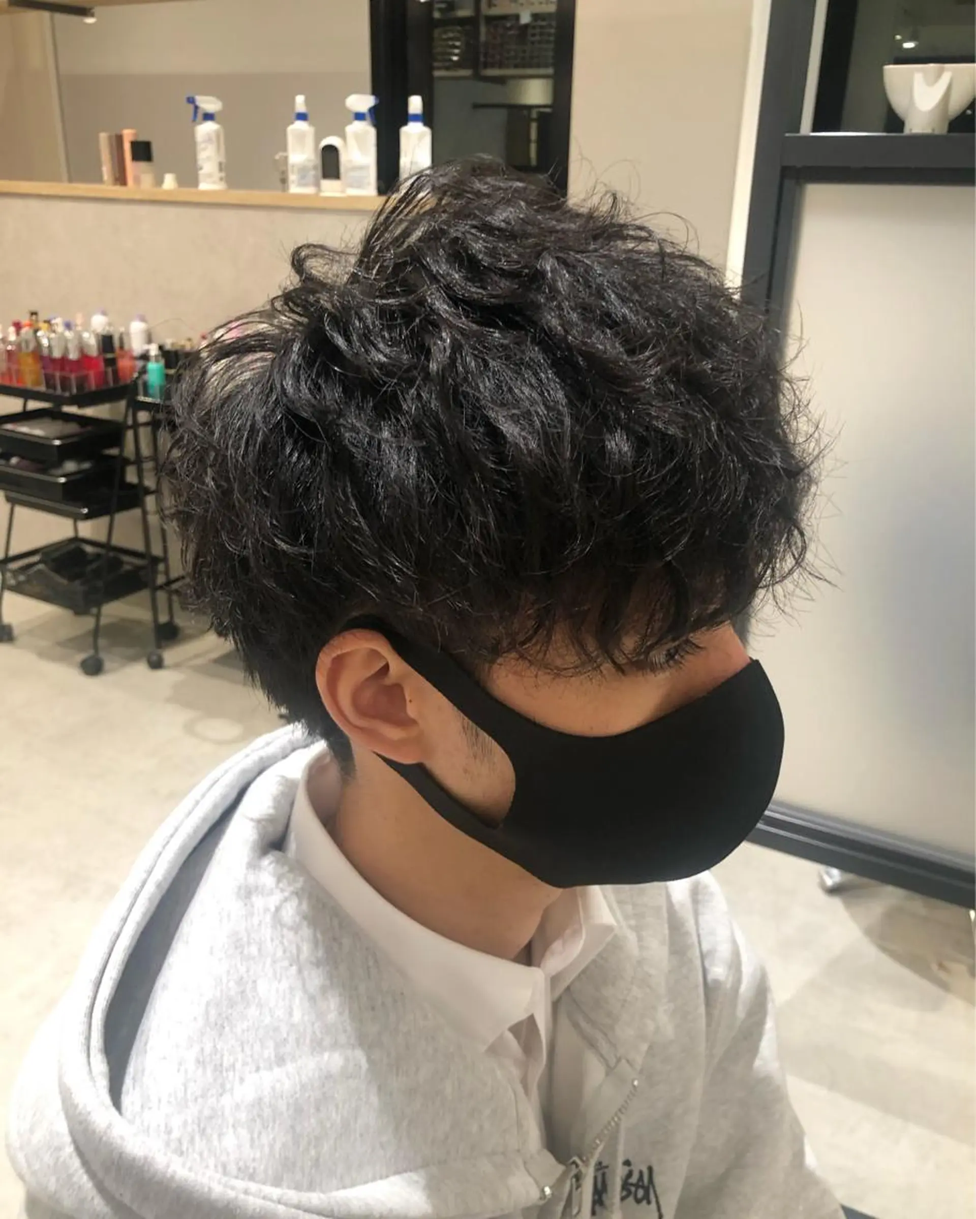 パーマ メンズ Zina(豊洲)所属・suzuka （スズ）のヘアスタイル