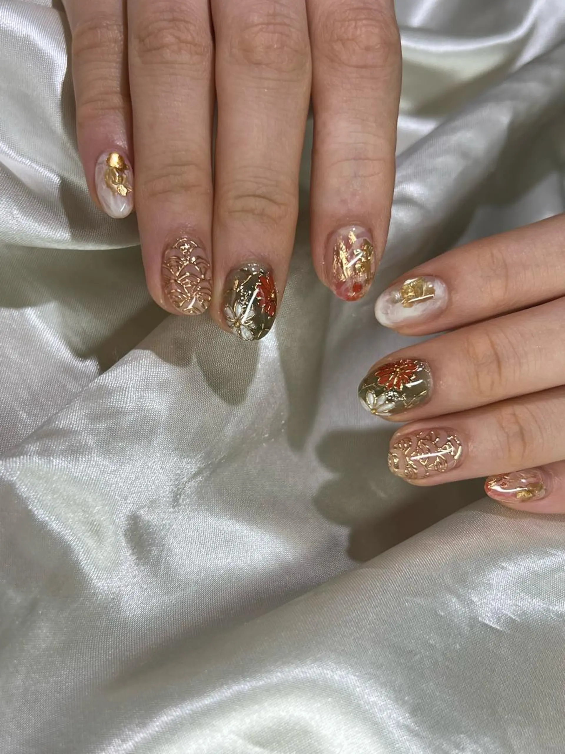 ネイル 持ち込み ニュアンスネイル ハンドネイル ハンドケア Charme. NOBUKOのネイルデザイン