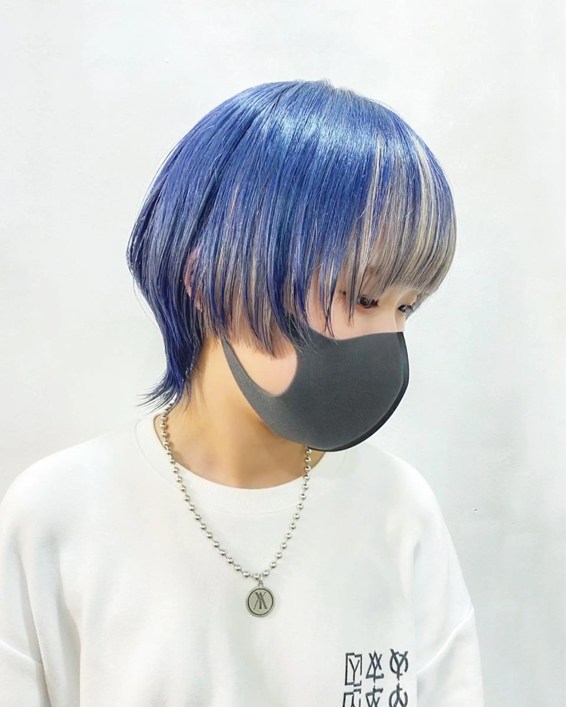 ミディアム パーマ、髪質改善 菊地美月のヘアスタイル