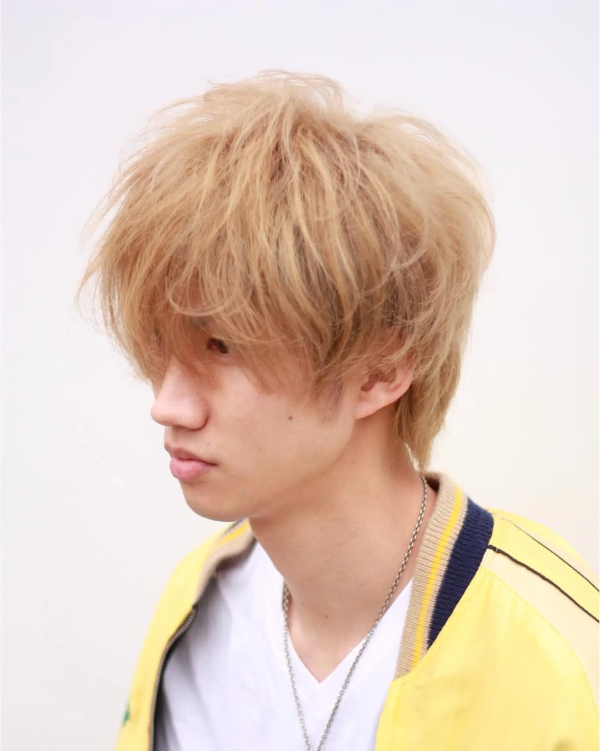 ミディアム カラー メンズ JUNES 原宿所属・谷口 佑介のヘアスタイル