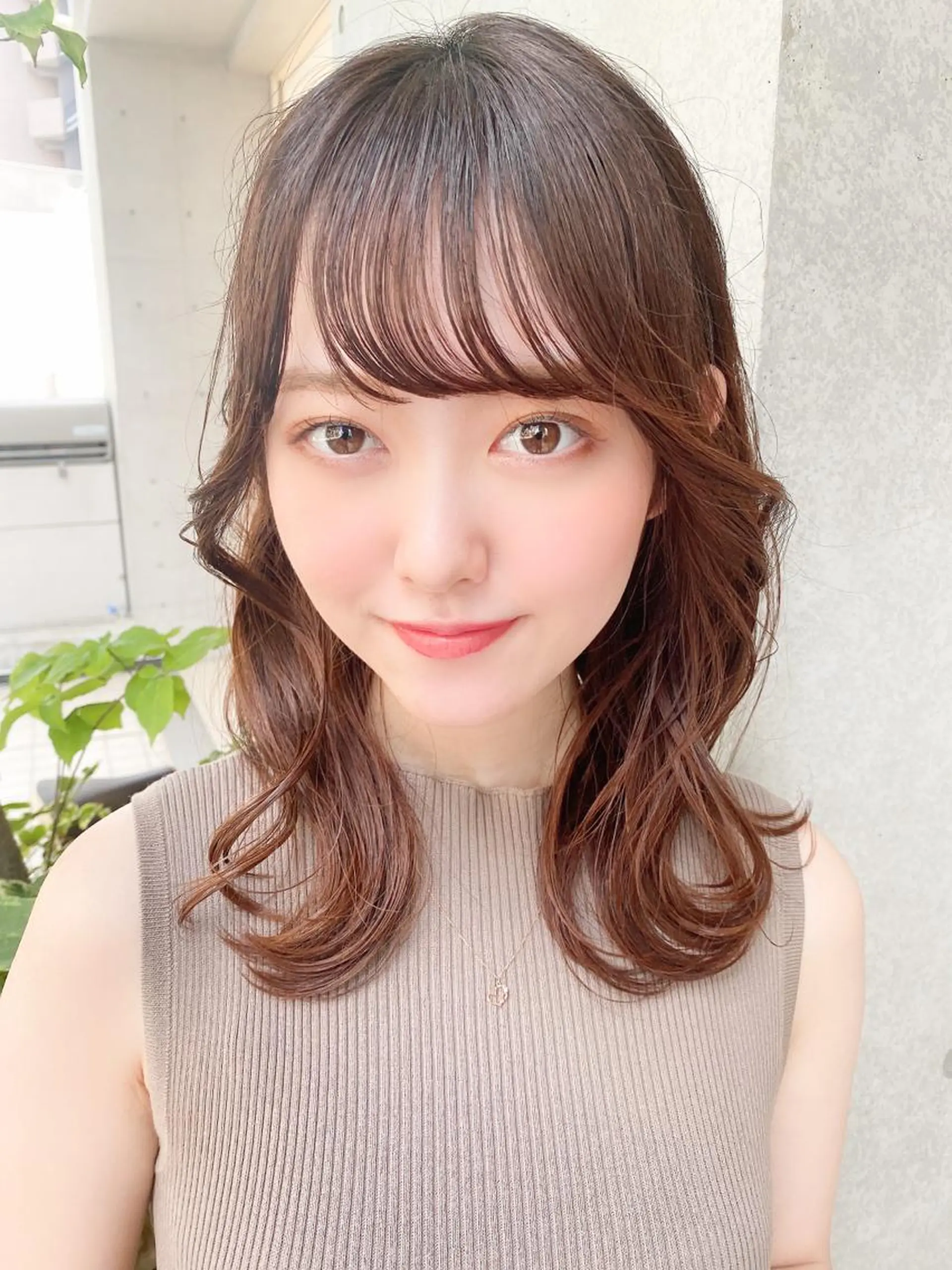 セミロング Aujuaソムリエ/ HARUNO/艶髪のヘアスタイル