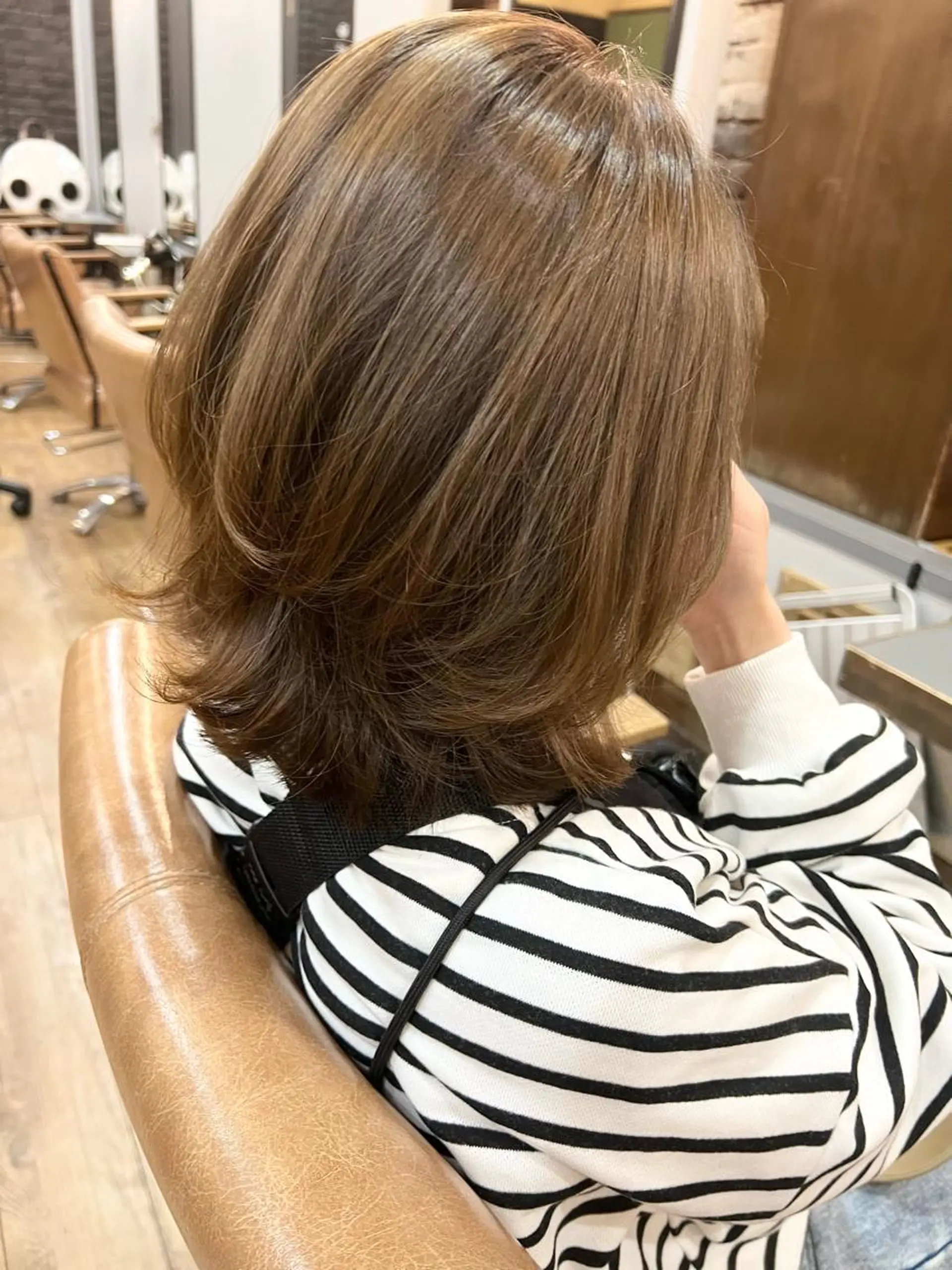 ミディアム カラー カット ヘアカラー HairSalon SHIAN八王子店所属・SHIAN 八王子 🦋小林 美羅🦋のヘアスタイル