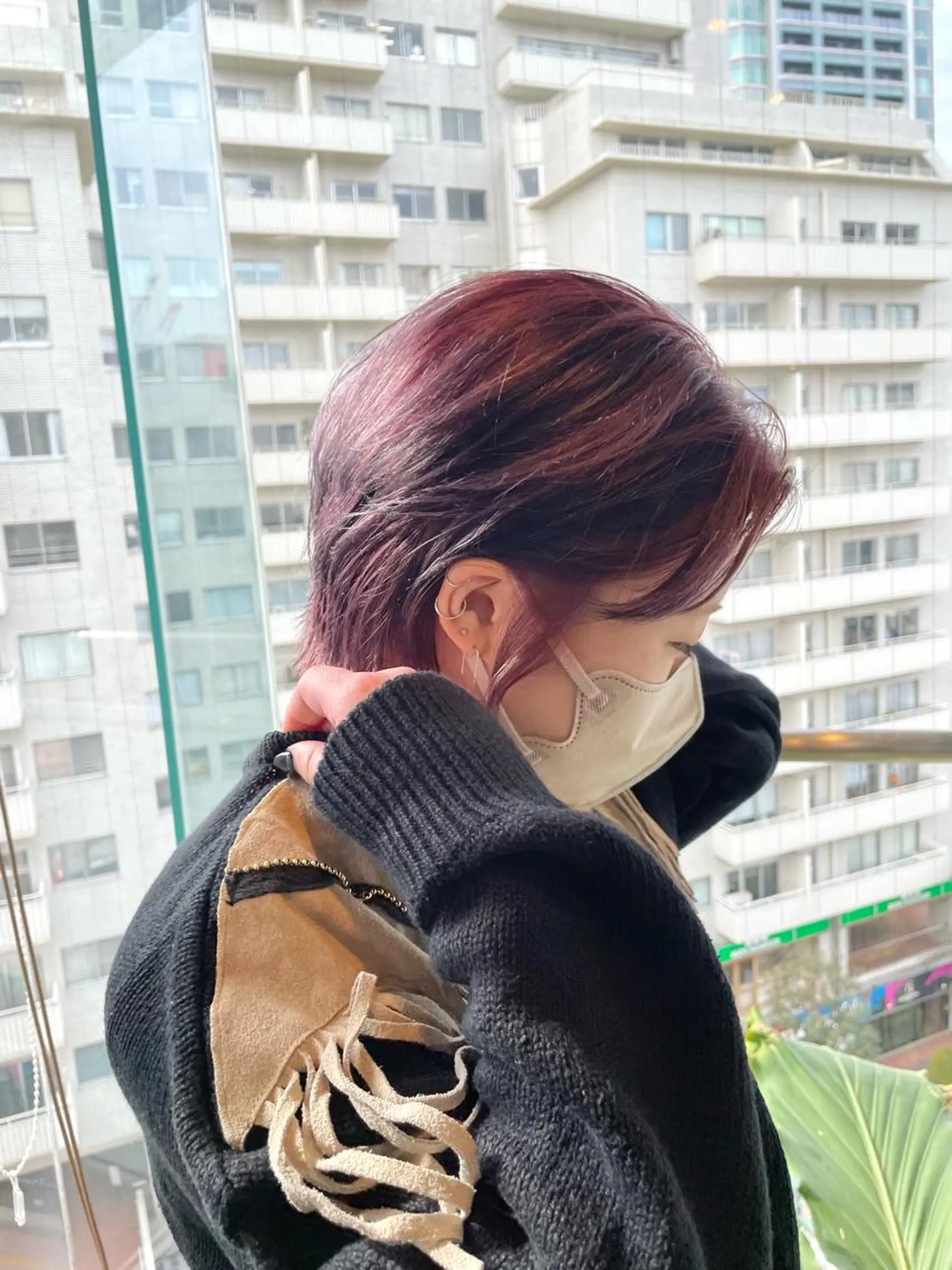 ショート カラー レイヤー／似合わせ TAKUYAのヘアスタイル