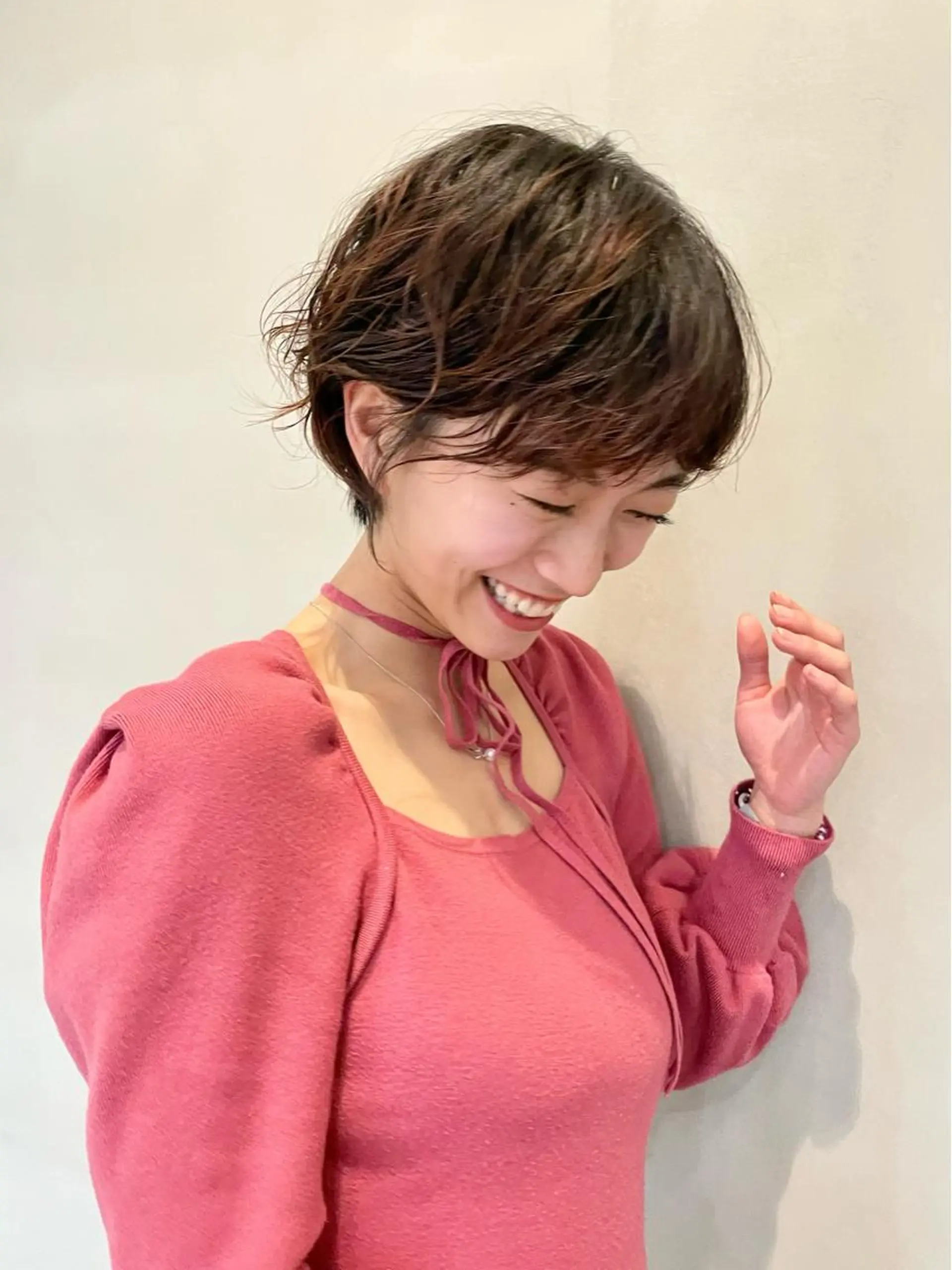 ショート パーマ tuna   トゥナ所属・藤川 暖士のヘアスタイル